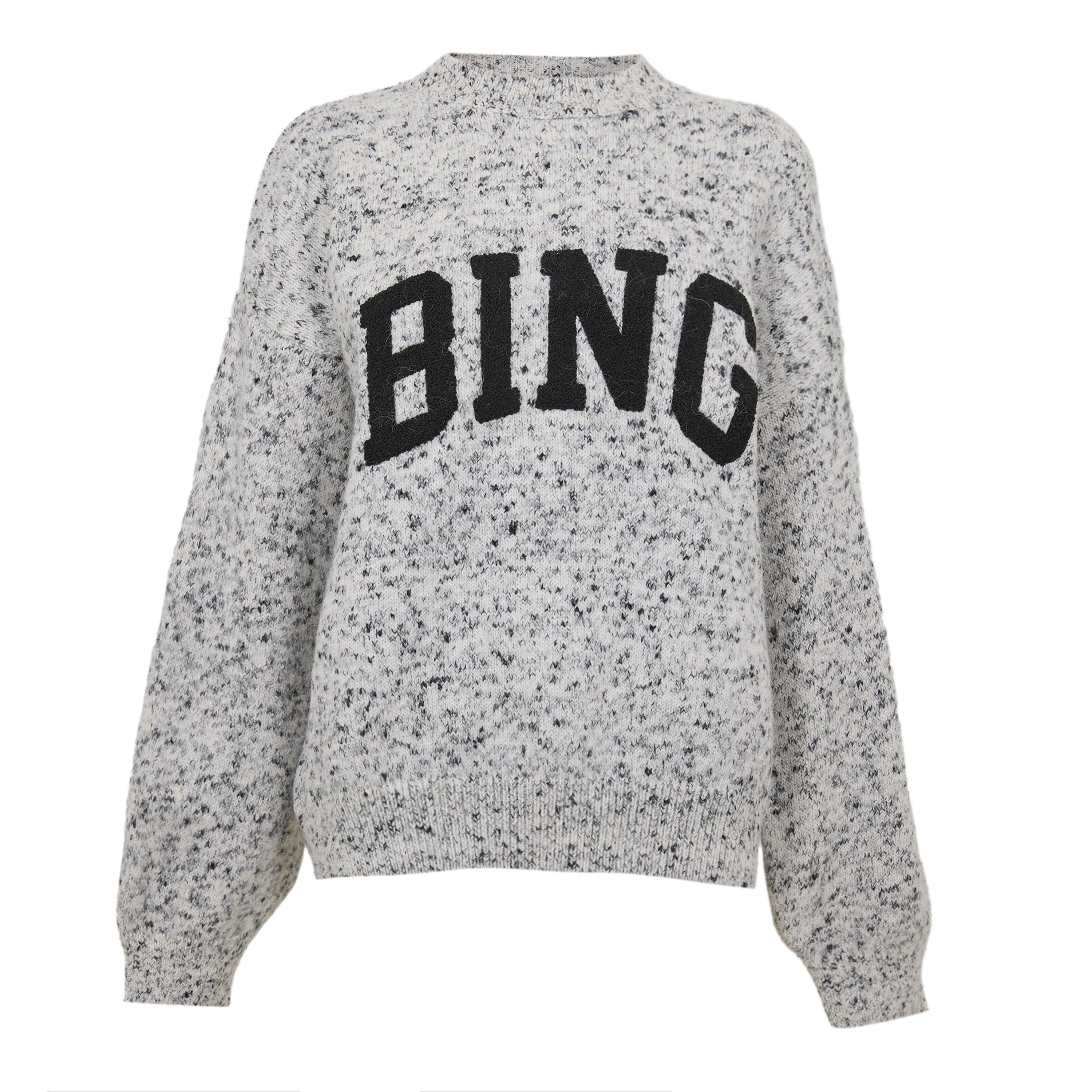 Marled White - Anine Bing - Womens Sydney Sweater - 1
