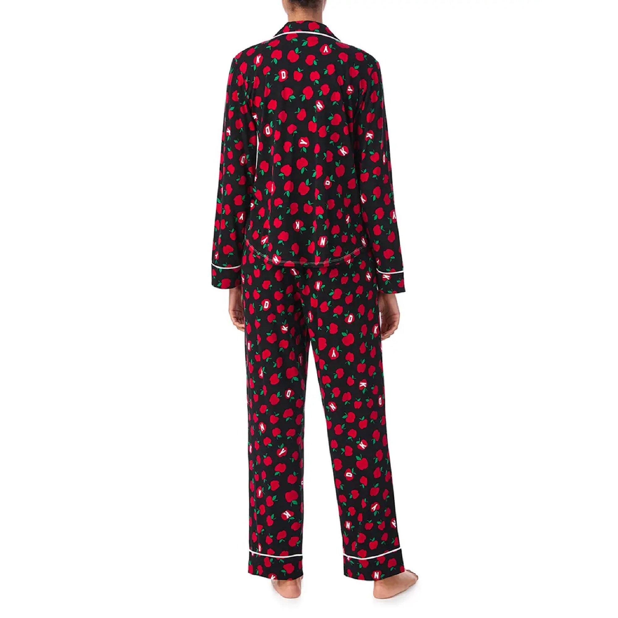 Blk/ Mult - DKNY - Women's Long-Sleeve Pyjama Sets - 2