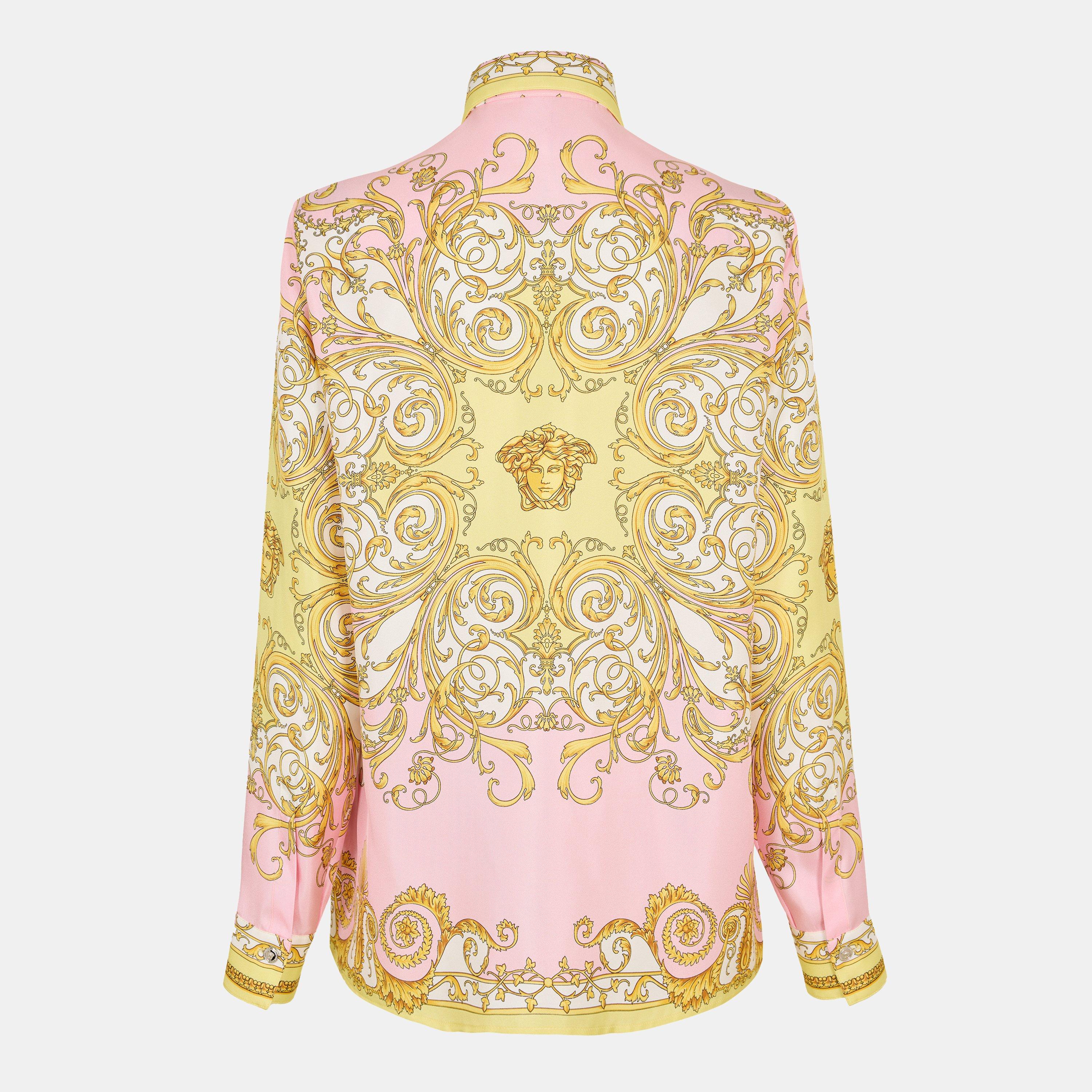 Yellow Rose - Versace - Versace Barocco Shrt Ld61 - 2