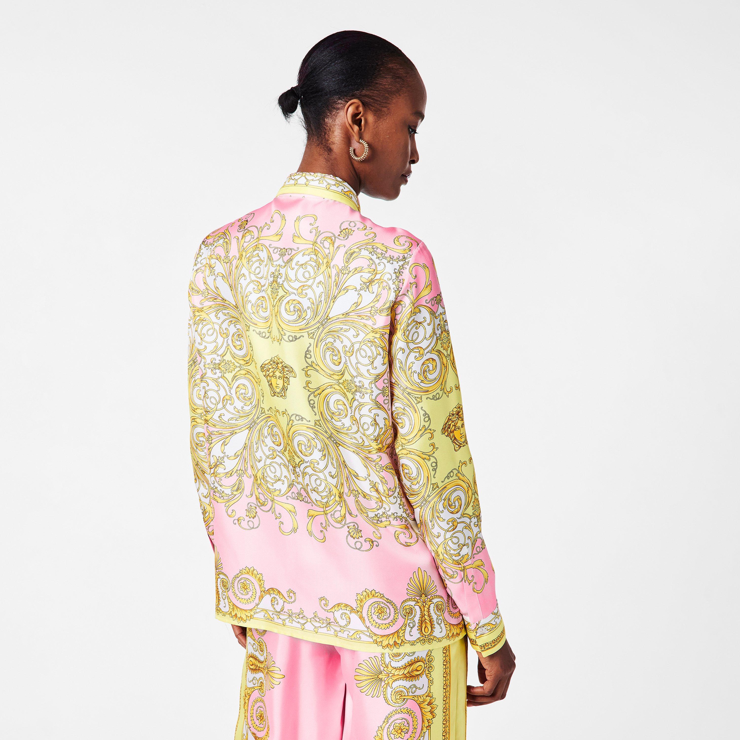 Yellow Rose - Versace - Versace Barocco Shrt Ld61 - 4