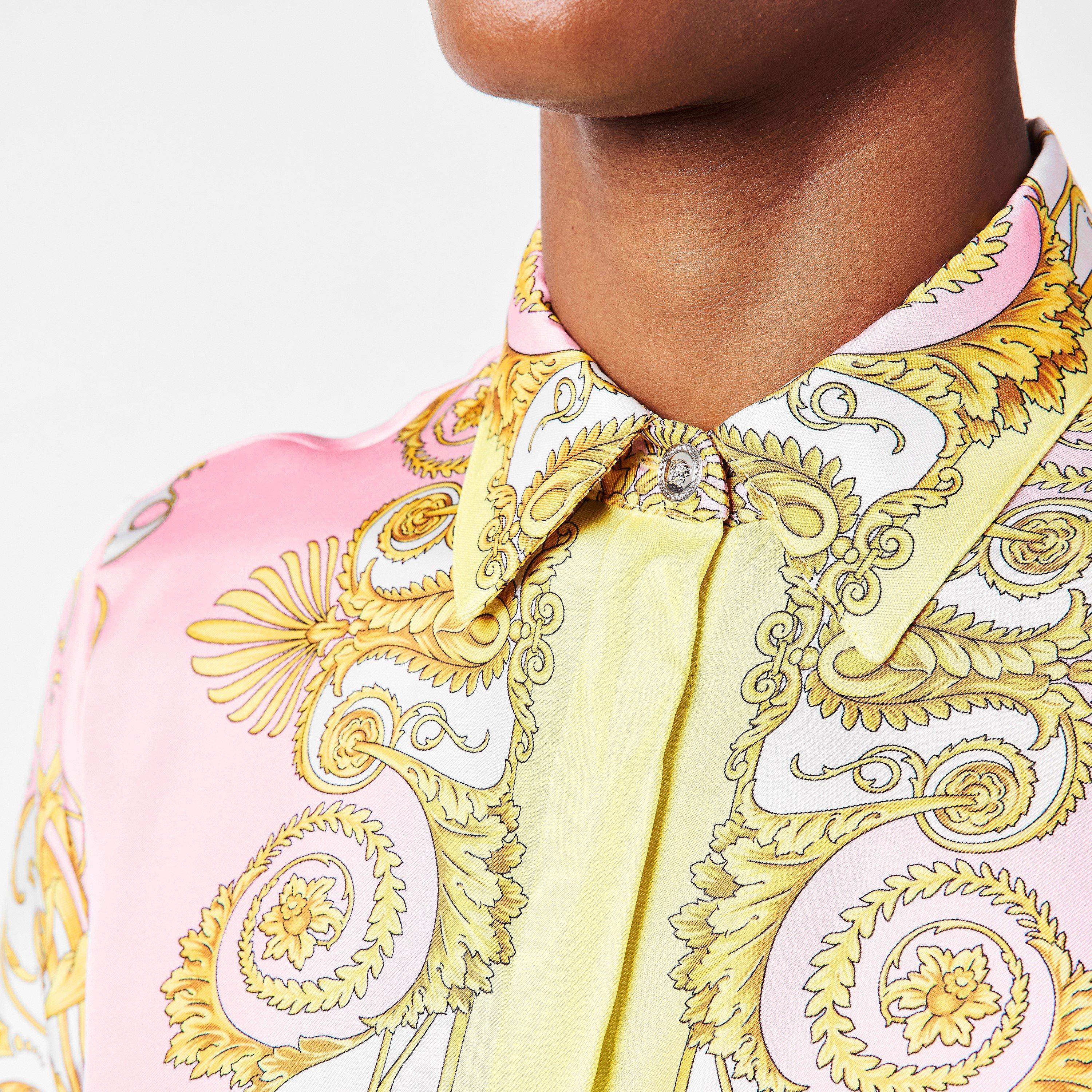 Yellow Rose - Versace - Versace Barocco Shrt Ld61 - 5