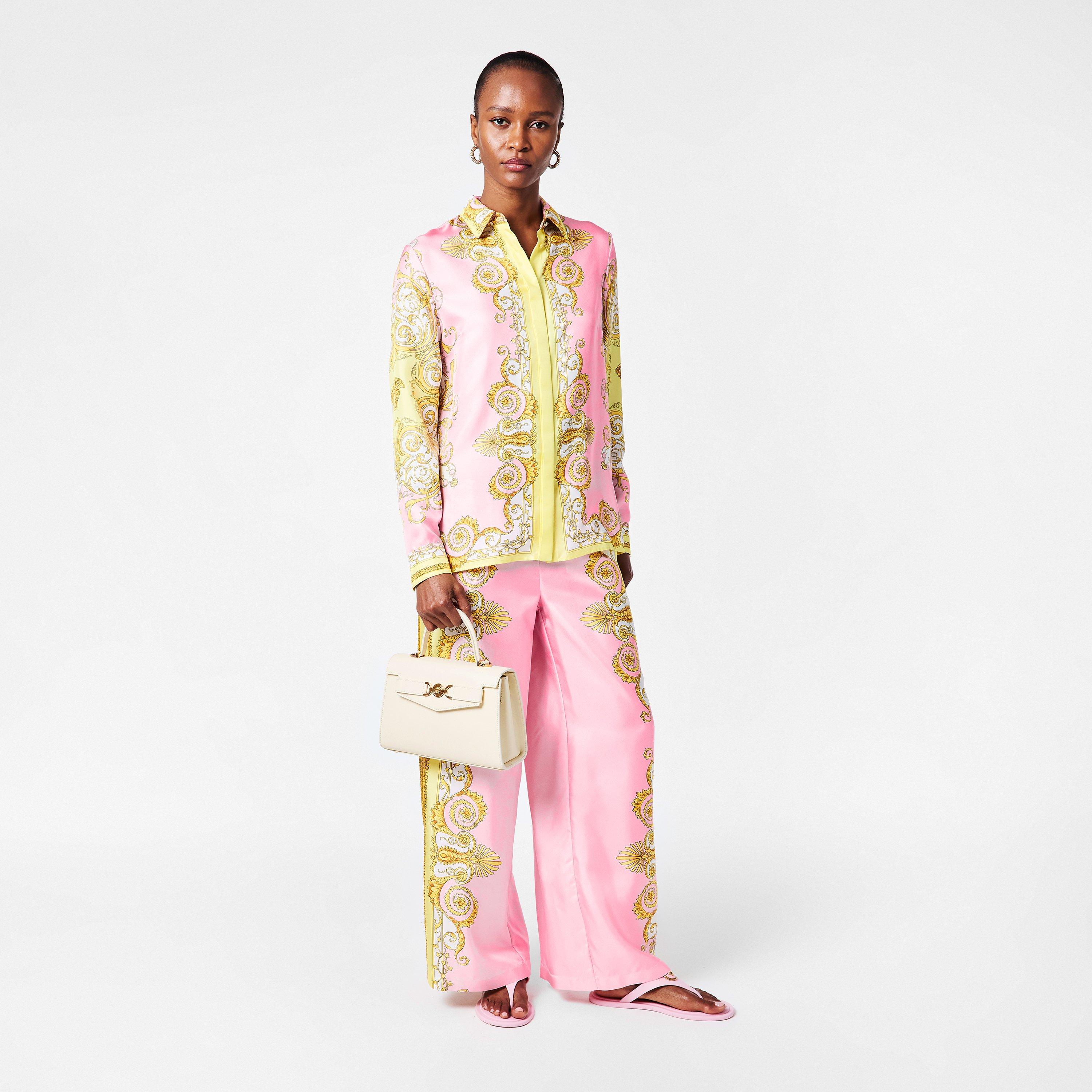 Yellow Rose - Versace - Versace Barocco Shrt Ld61 - 6