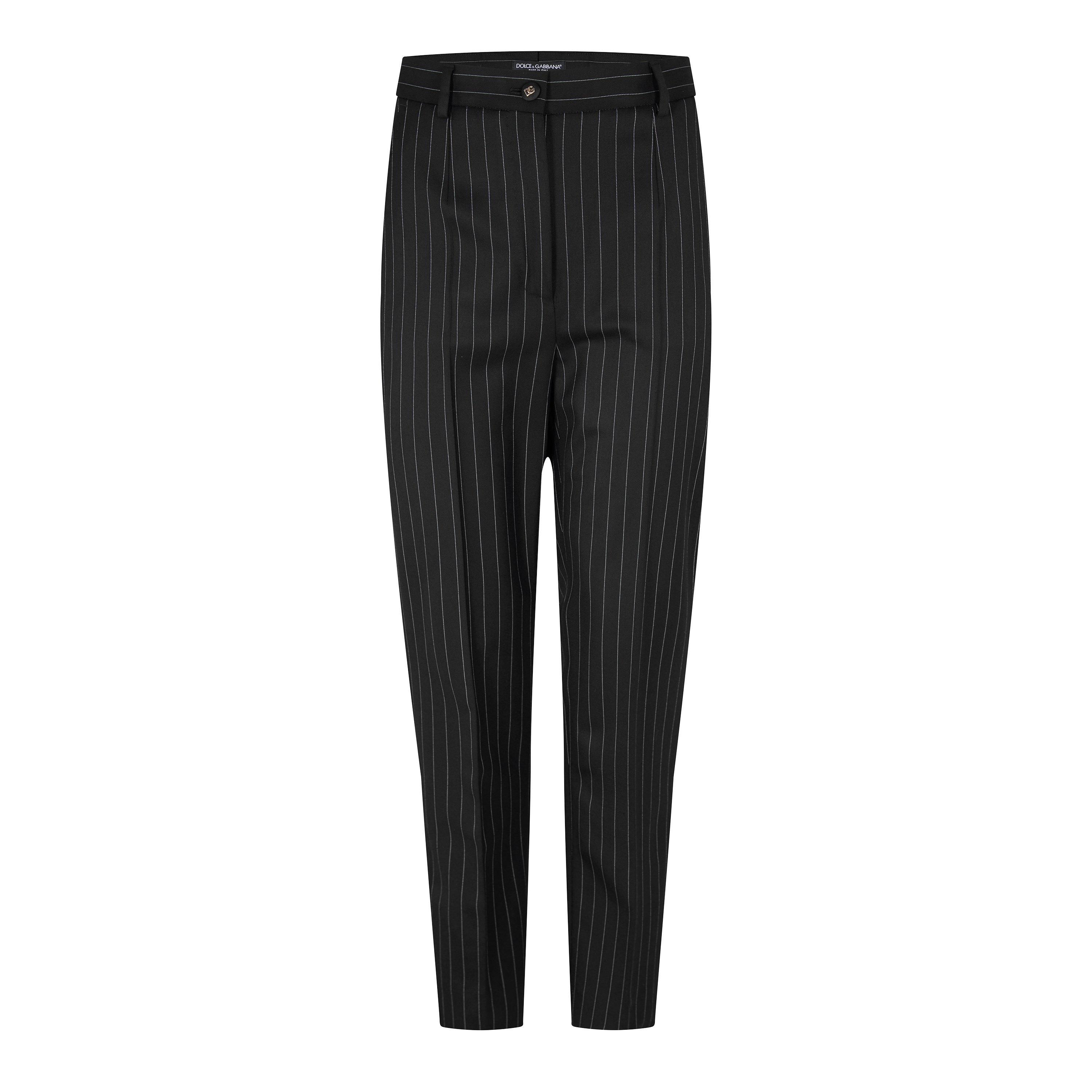 Rigato - Dolce and Gabbana - Women's Stripe Tailored Trouser - 1