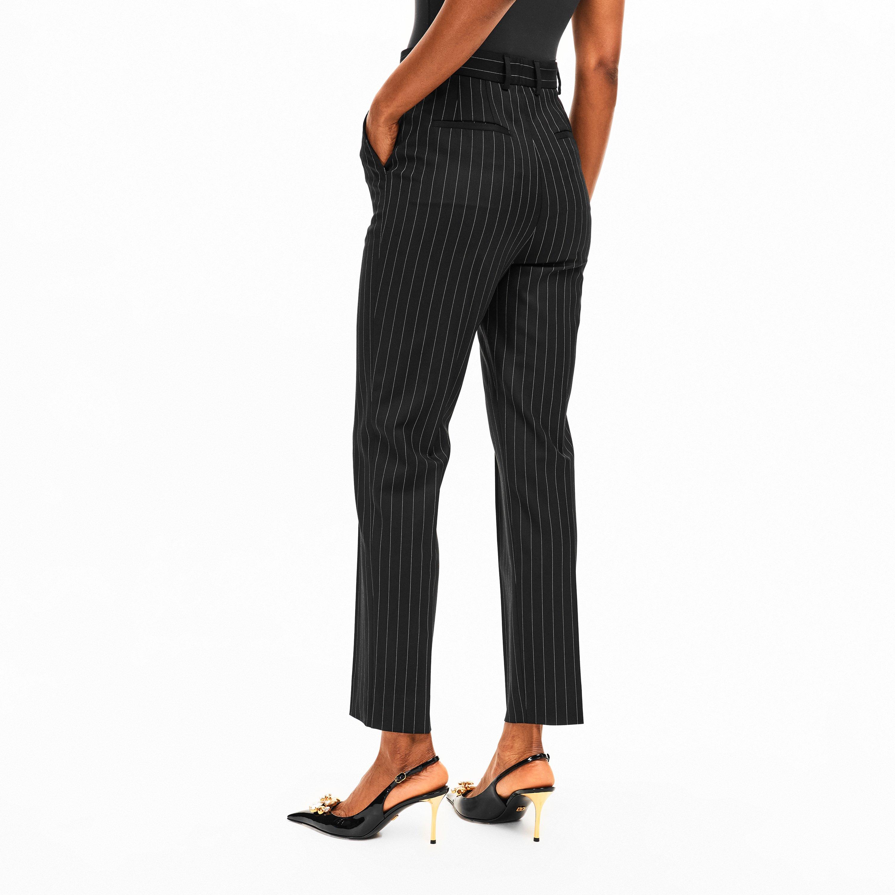 Rigato - Dolce and Gabbana - Women's Stripe Tailored Trouser - 4