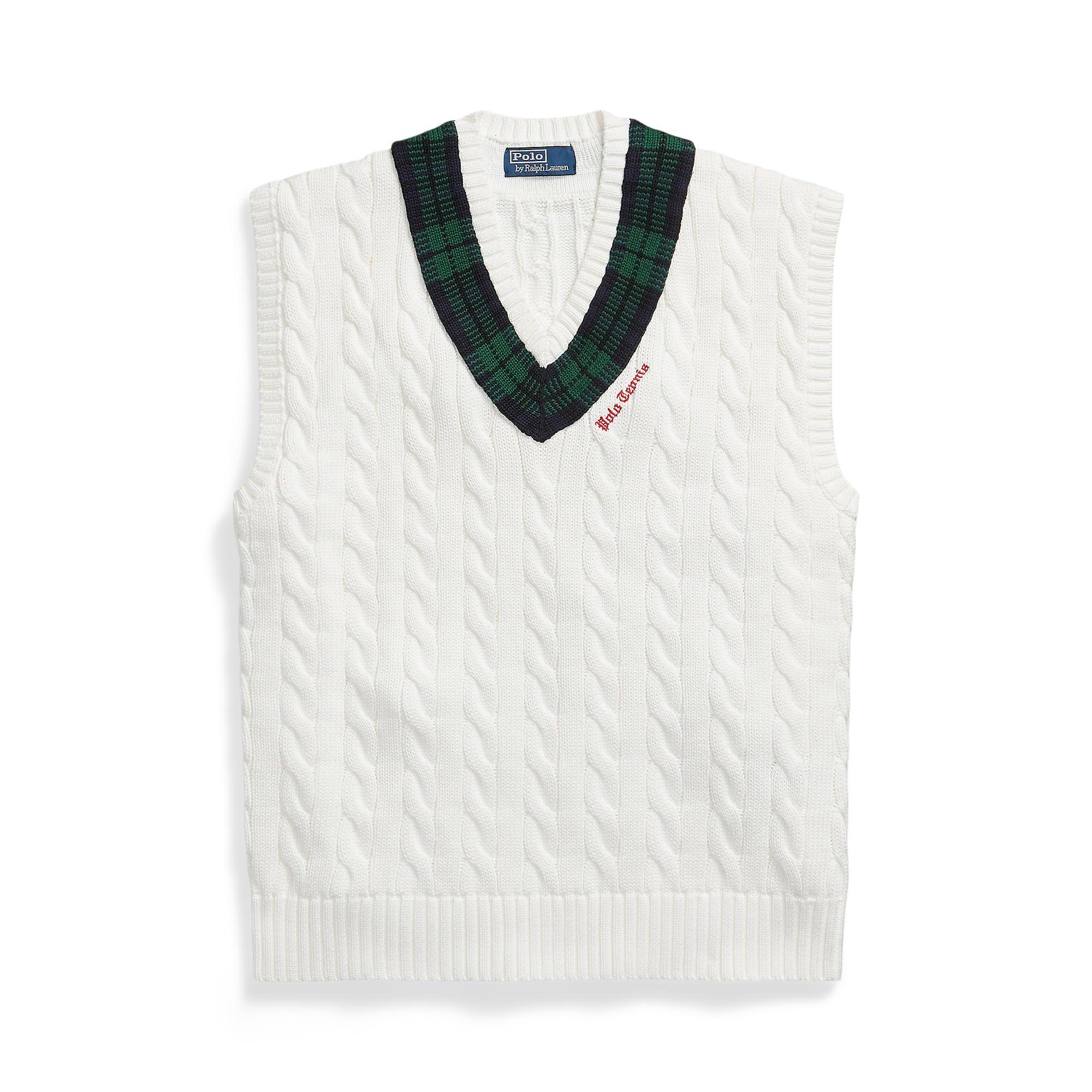 Cream Combo - Polo Ralph Lauren - Men's Knitted Sweater Vest - 1