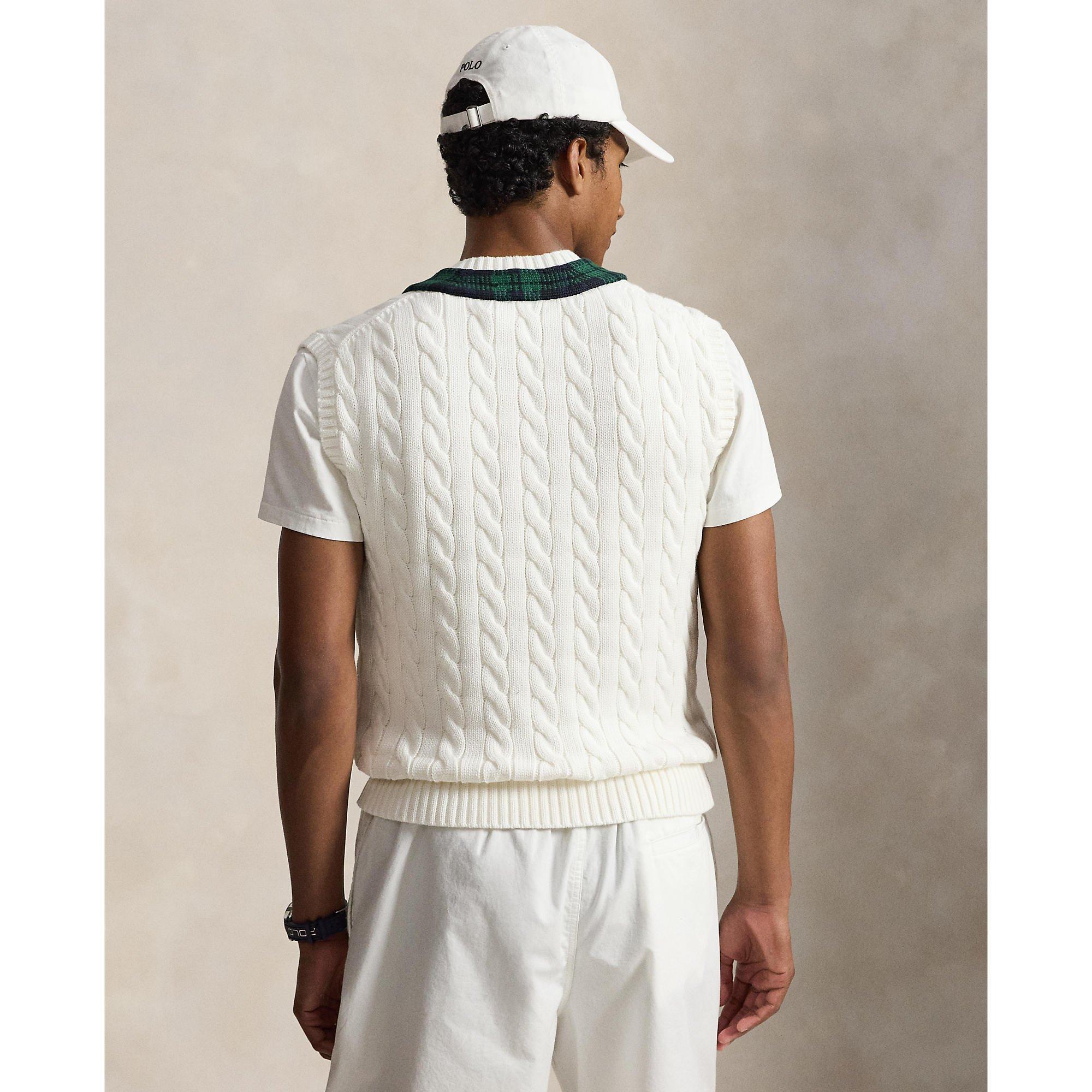 Cream Combo - Polo Ralph Lauren - Men's Knitted Sweater Vest - 2