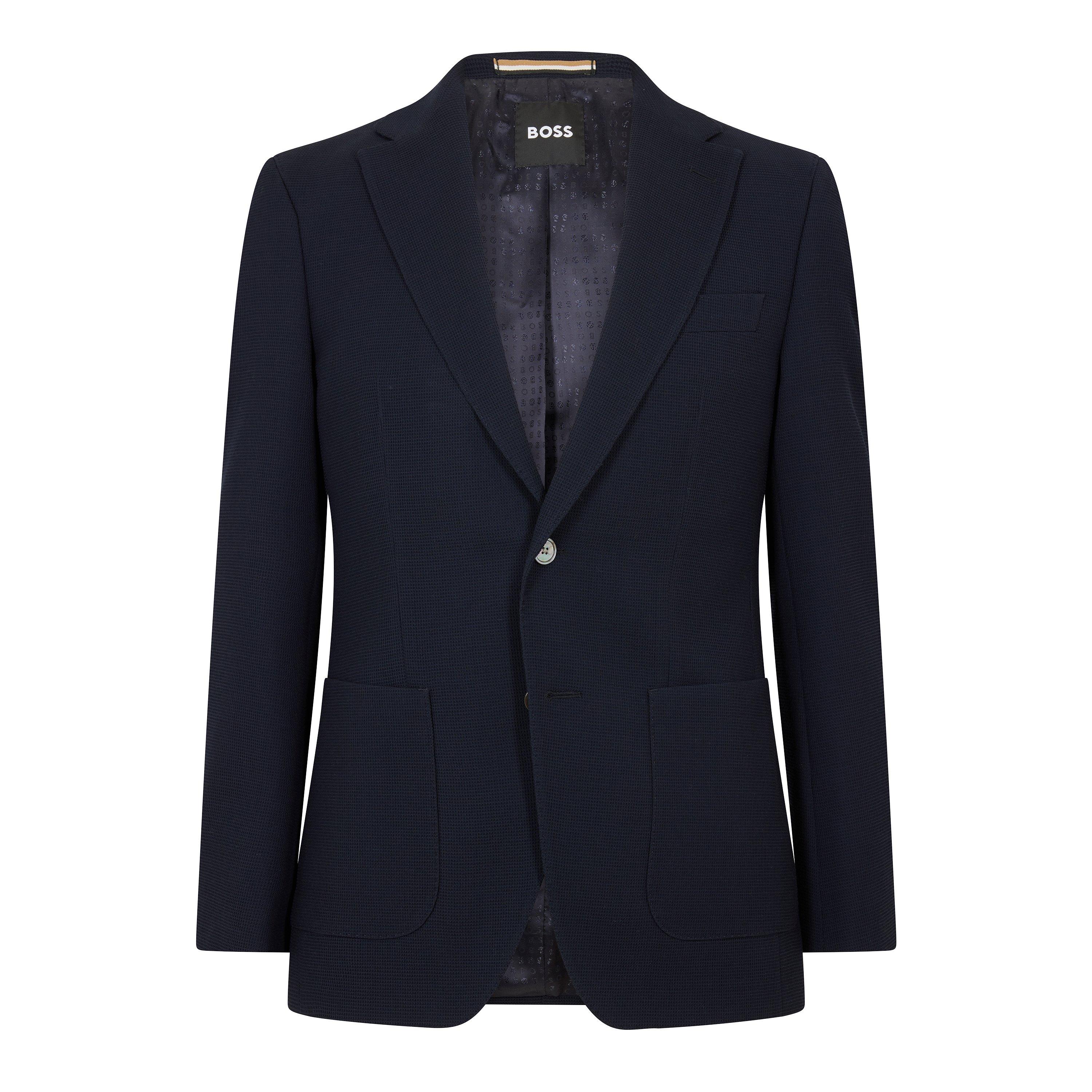 Boss Men's Formal Jacket - Dark Blue 404 - 46 (56)
