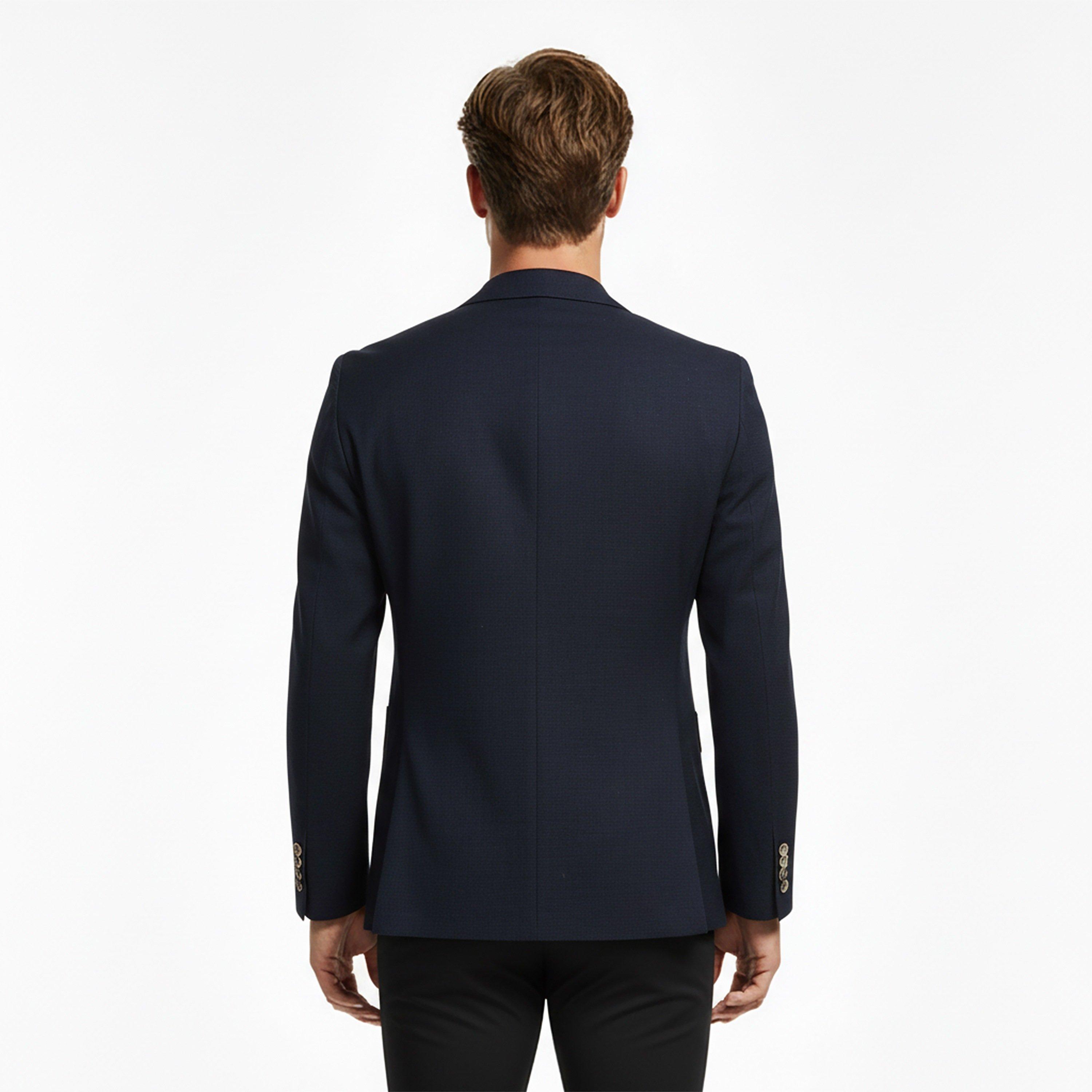 Dark Blue 404 - Boss - HBB Hutson Suit Jkt Sn63 - 4