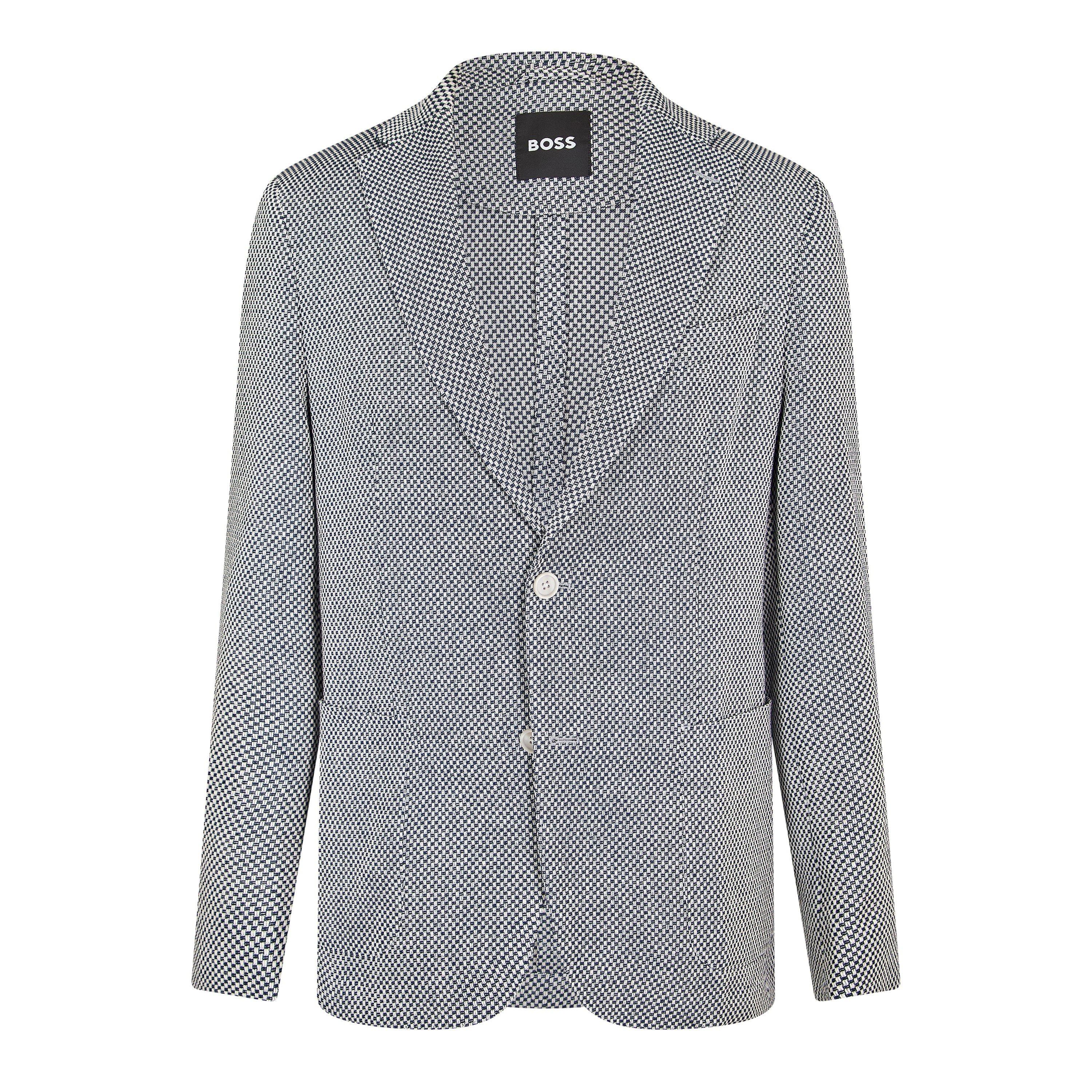 Boss Men's Formal Jacket - Dark Blue 404 - 42 (52)