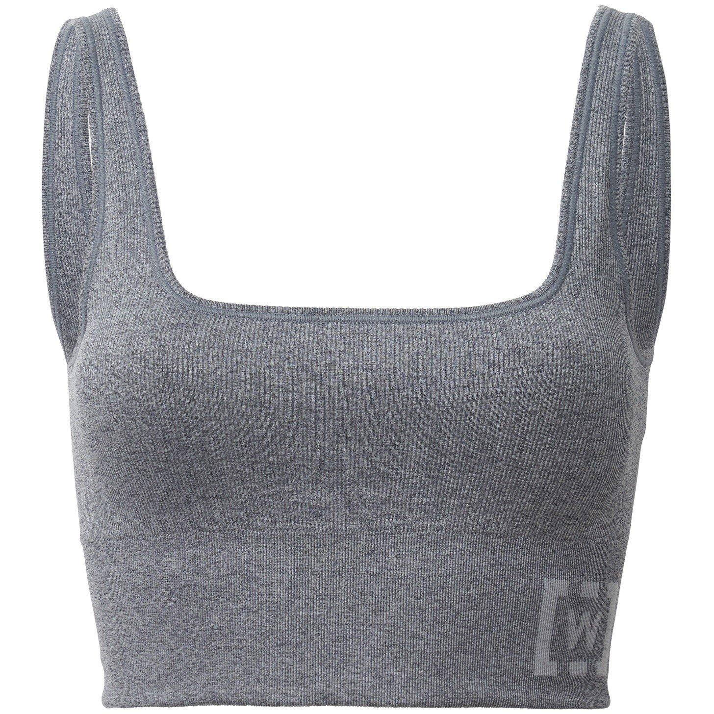 Grey - Wolford - Shaping Athleisure Crop Top Bra - 1