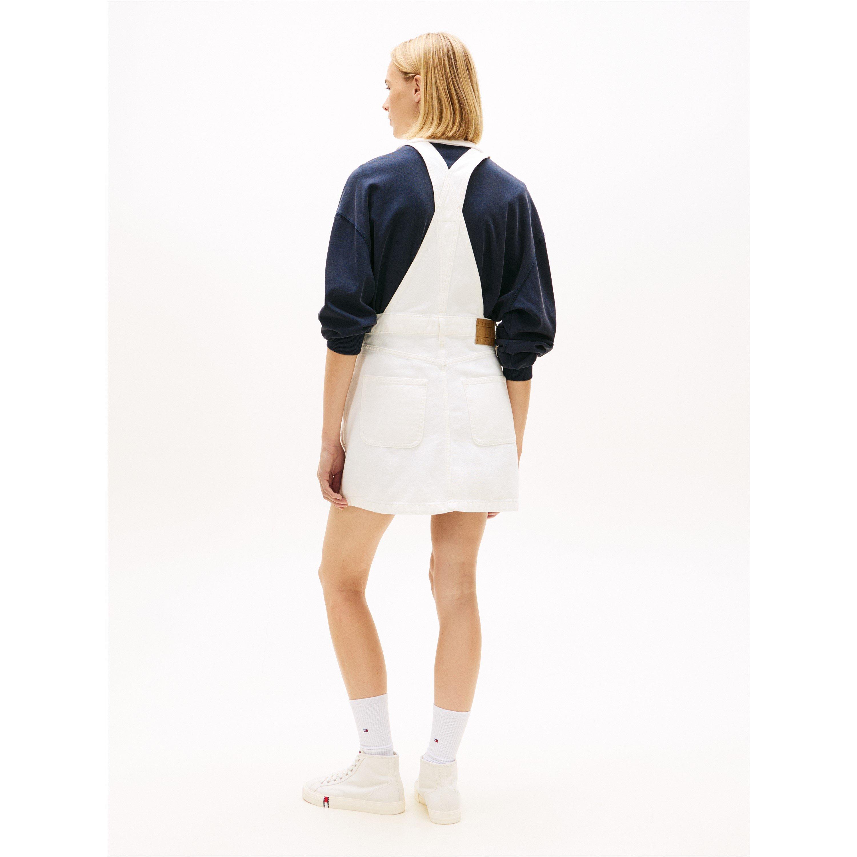 Denim White - Tommy Jeans - Women's Dungarees - 1
