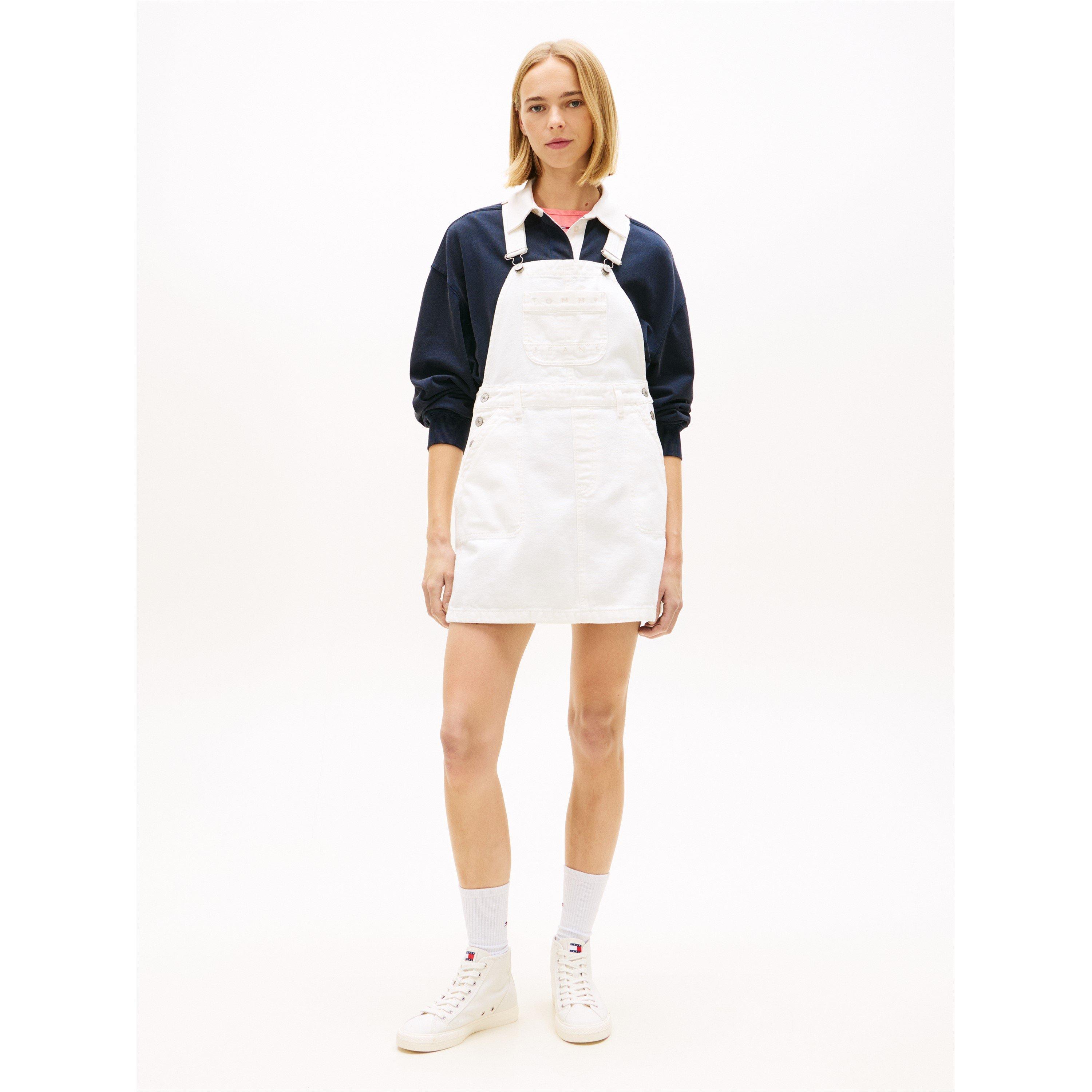 Denim Bianco - Tommy Jeans - Women's Dungarees - 2
