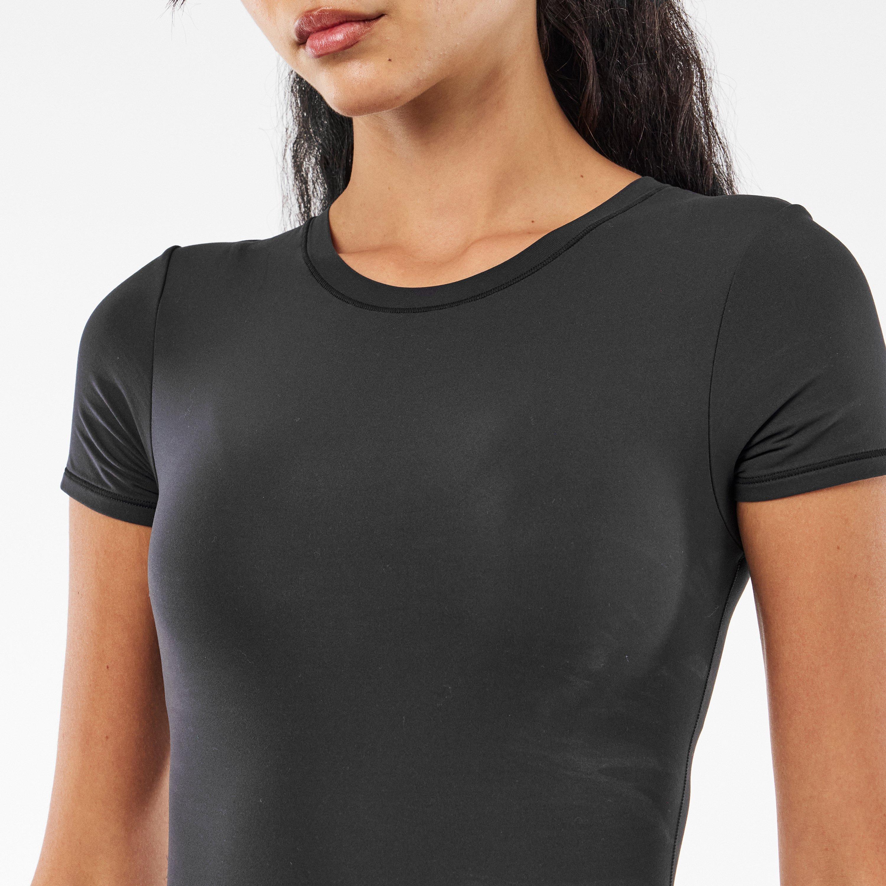 Onyx - SKIMS - Womens Fits Everybody T-Shirt Bodysuit - 5