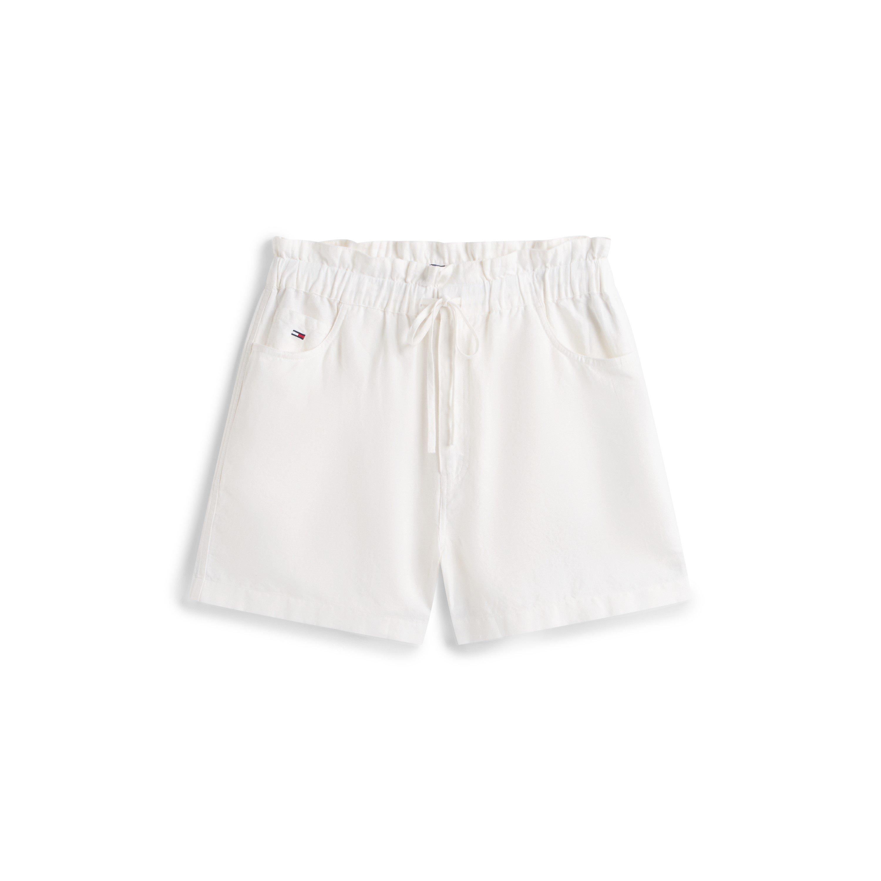 Tommy Jeans Women's Chino Shorts - Ecru - 14 (L)