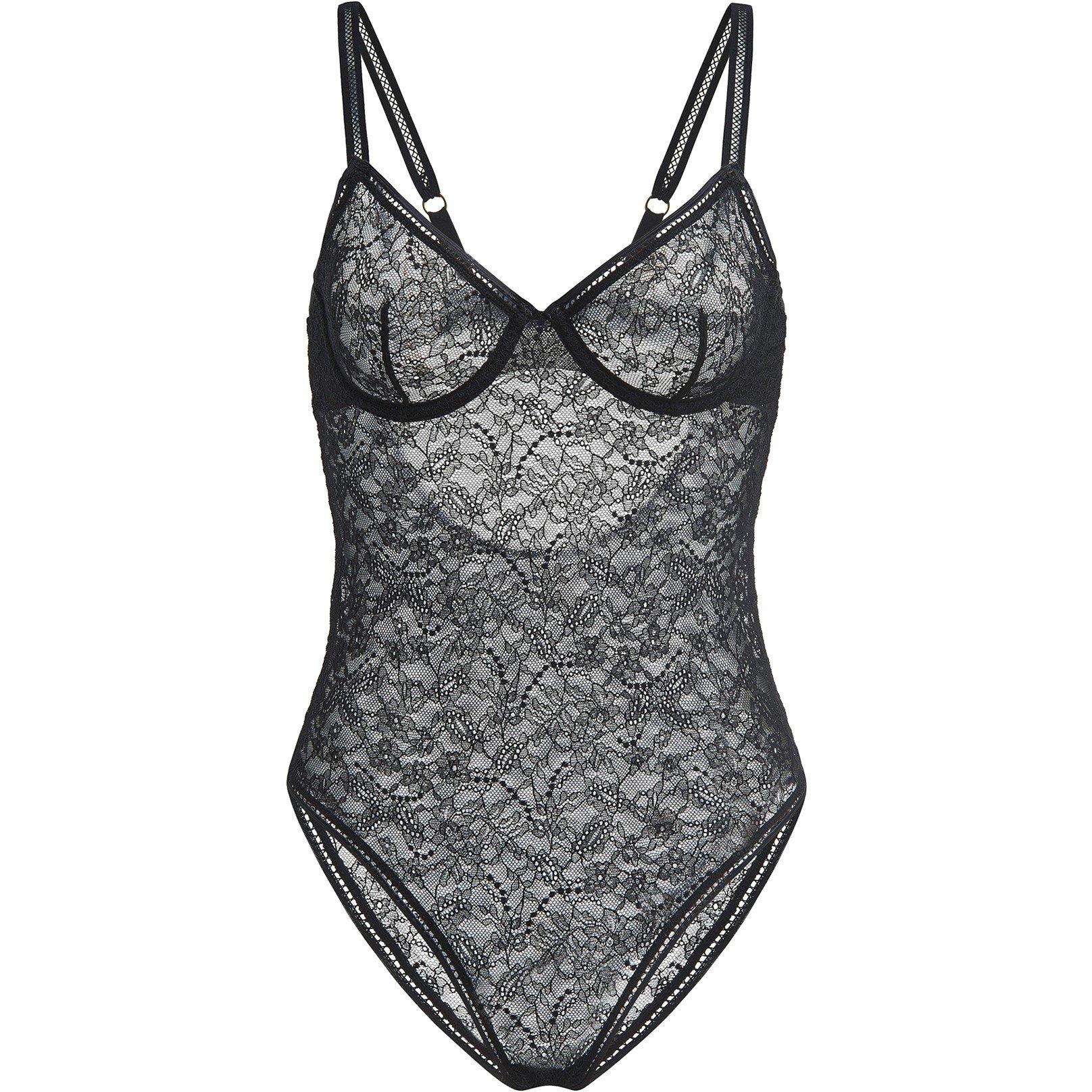 Black - Wolford - Florentine Underwire Bodysuit - 1