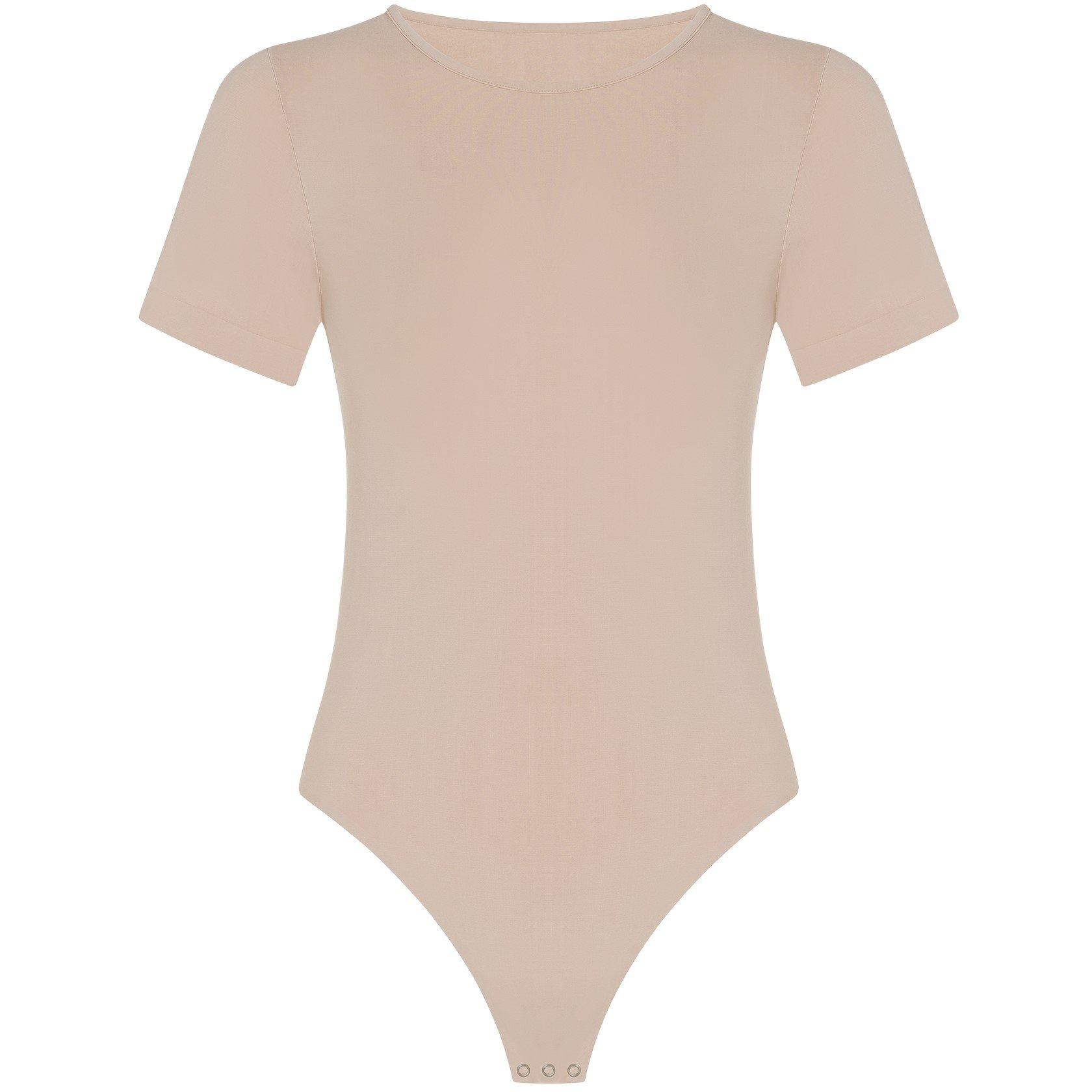 Wolford Women's 40 Gg Seamless Slimming Bodysuit - Clay - 12 (M)