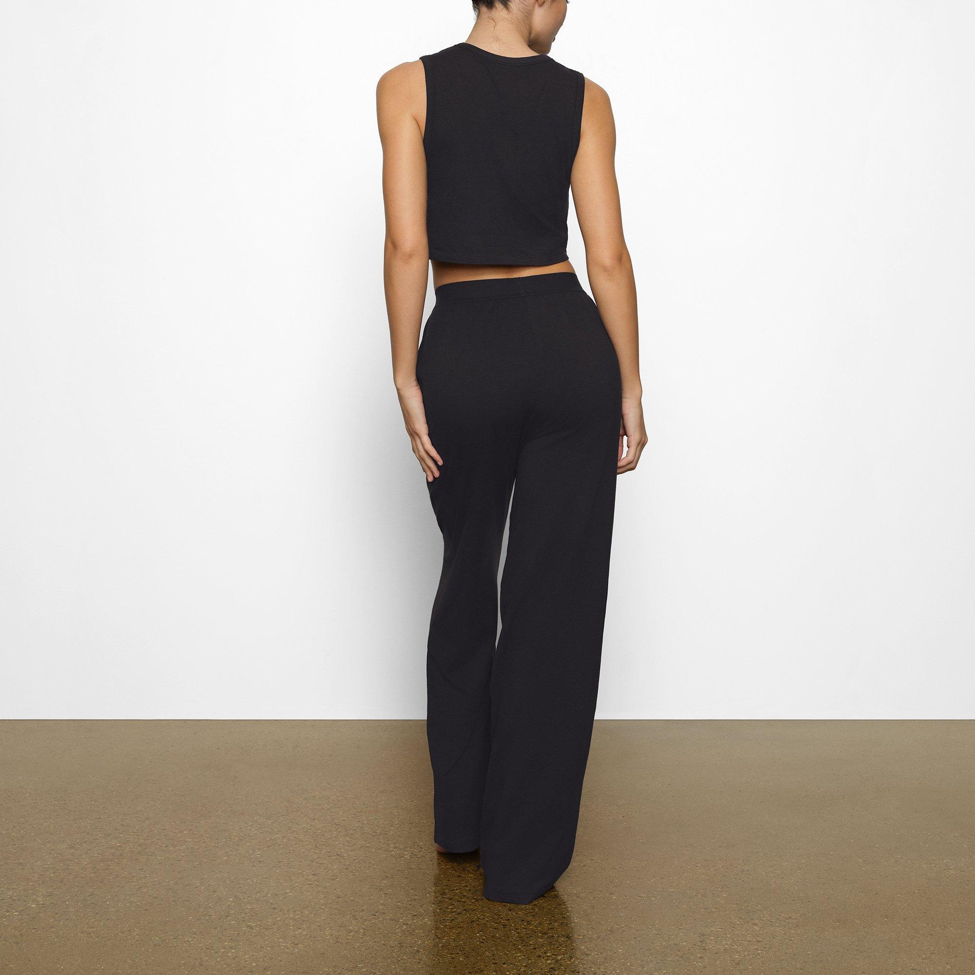 Onyx - SKIMS - Womens Boyfriend Loose Pant - 3