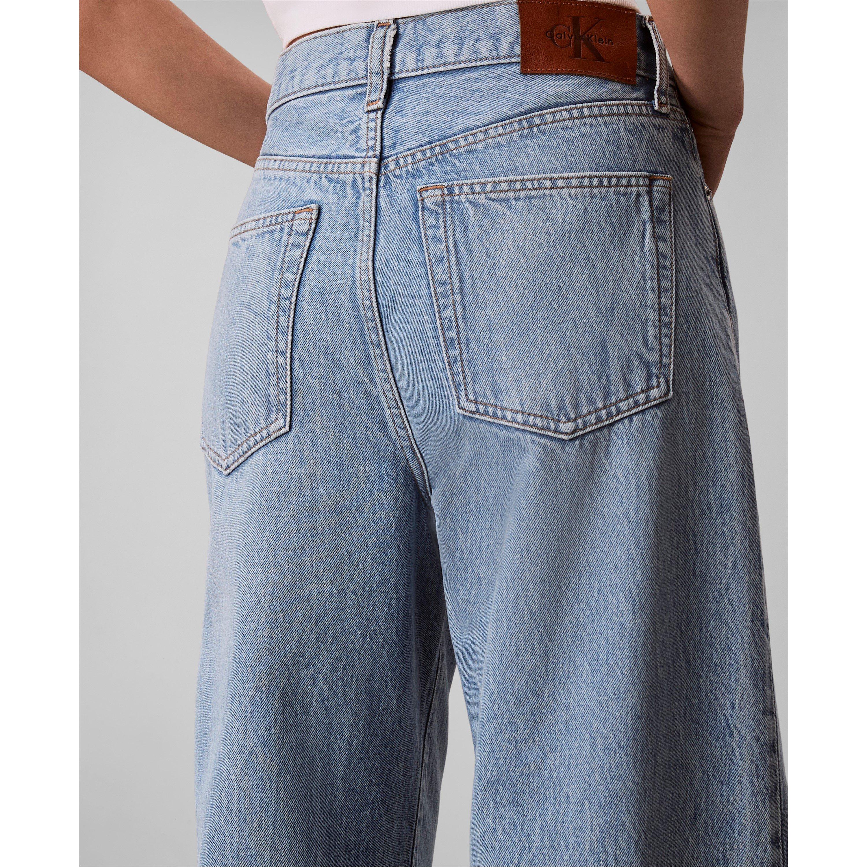 Sage Stone - Calvin Klein Jeans - CKJ Wide Leg Jeans Ld63 - 5