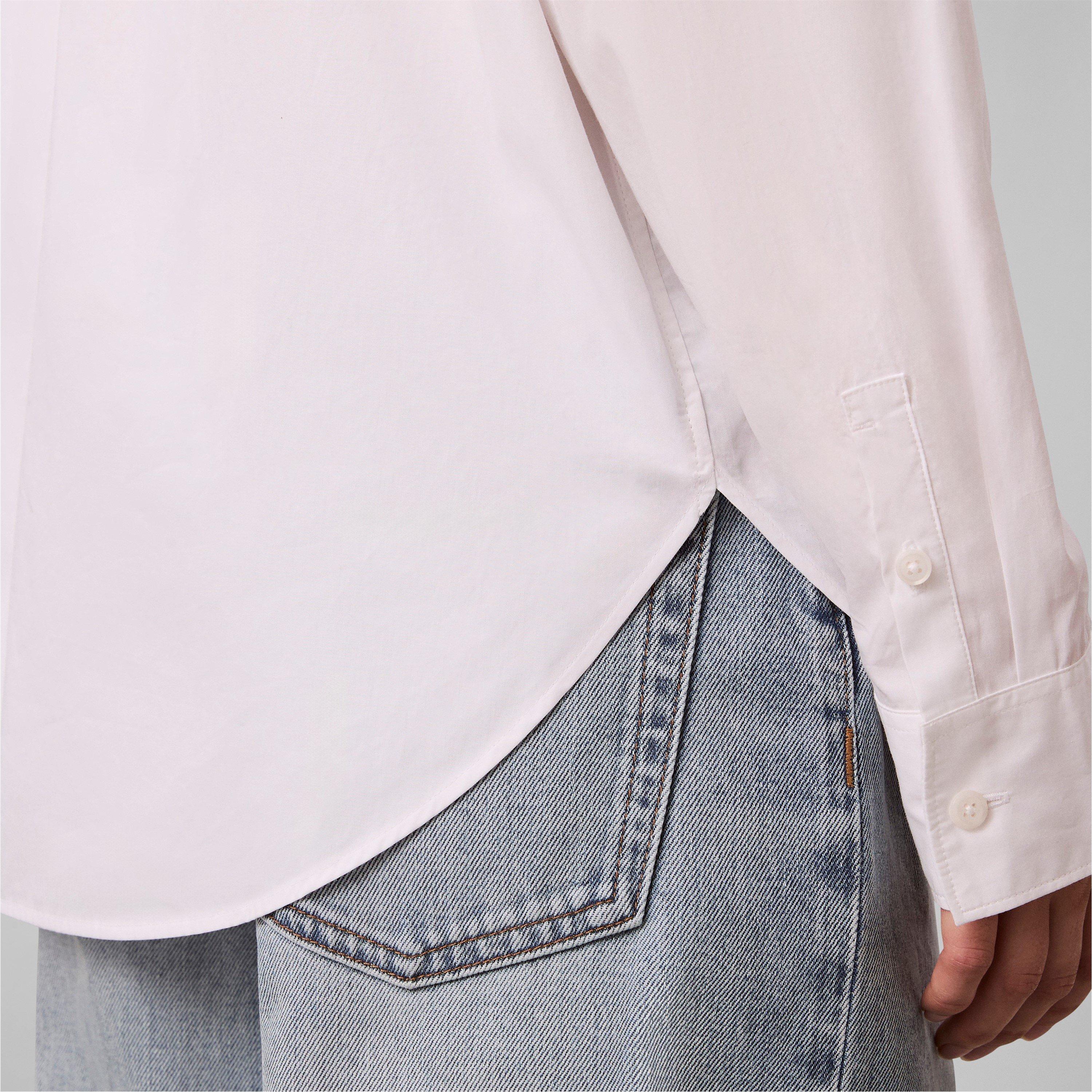 Brilliant White - Calvin Klein Jeans - CKJ Relaxed Shirt Ld63 - 5