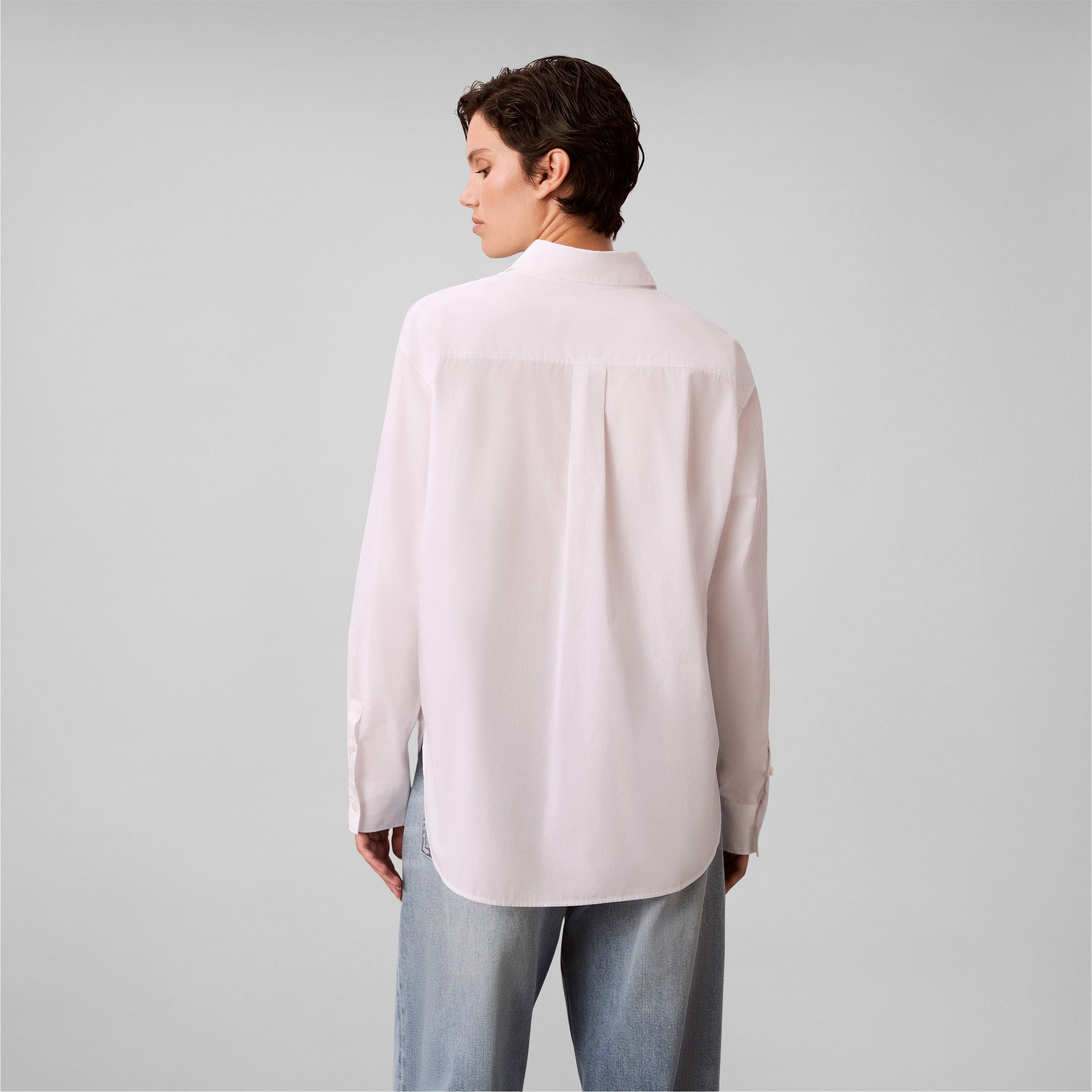 Brilliant White - Calvin Klein Jeans - CKJ Relaxed Shirt Ld63 - 7