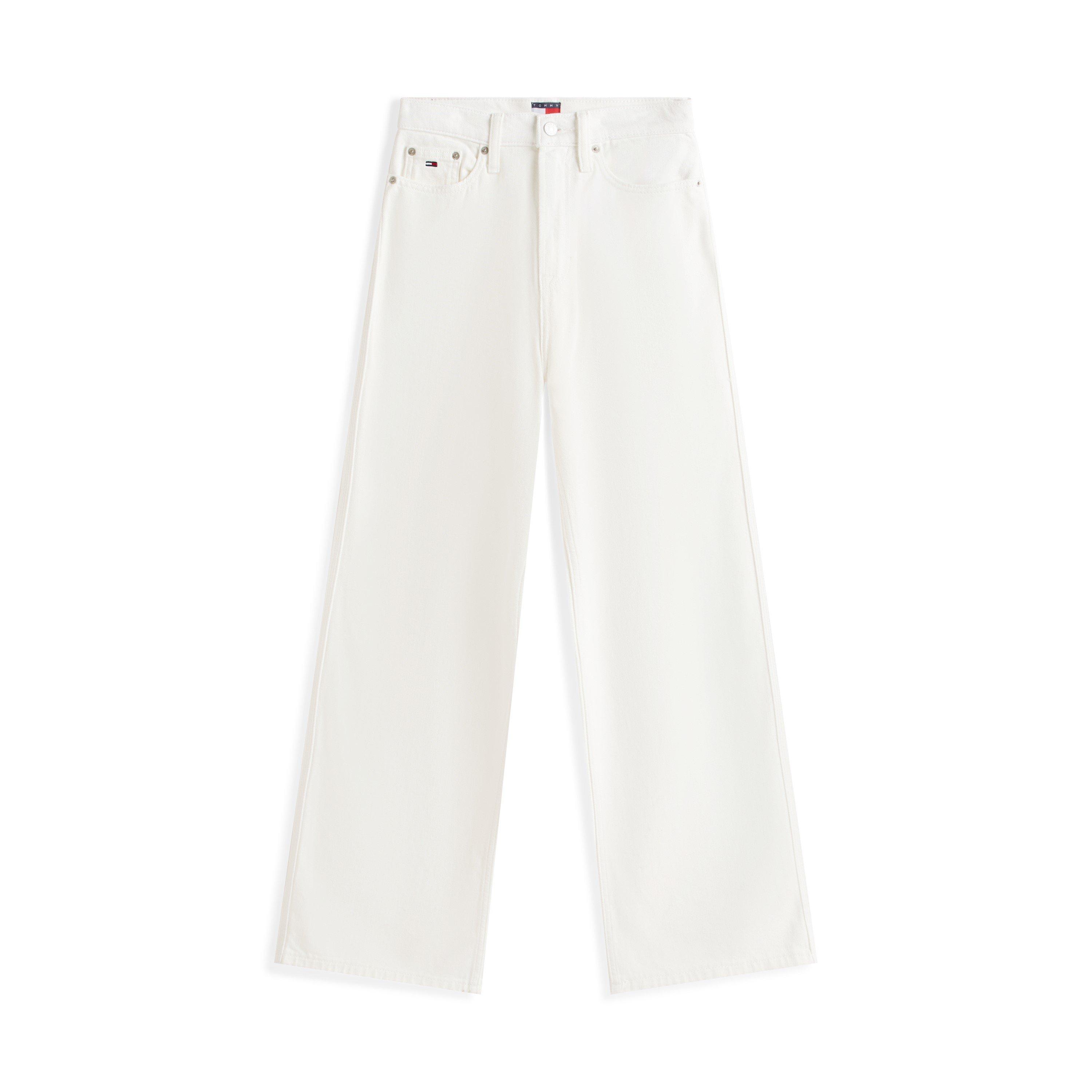 Tommy Jeans Women's Wide Leg Jeans - Denim White - 28 L30
