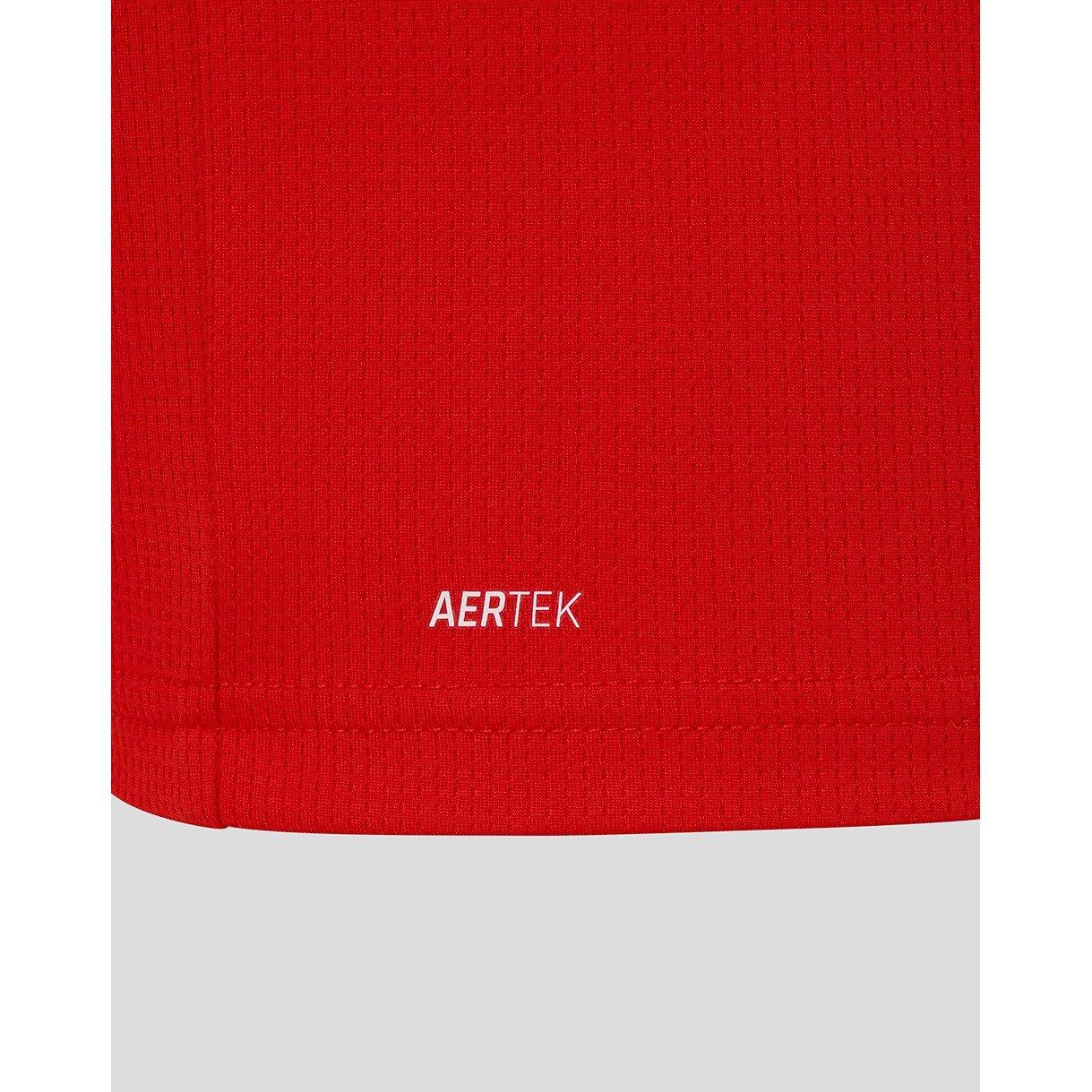 FryRed/PrnBlue - Castore - Unisex Kids 26/27 England Cricket T20 Shirt - 3