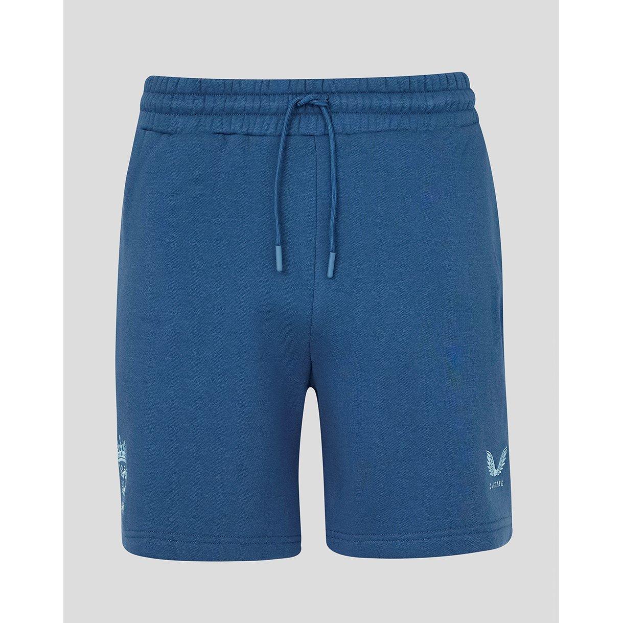 Castore Men's 26/27 England Cricket Performance Shorts - Airy Blue - S