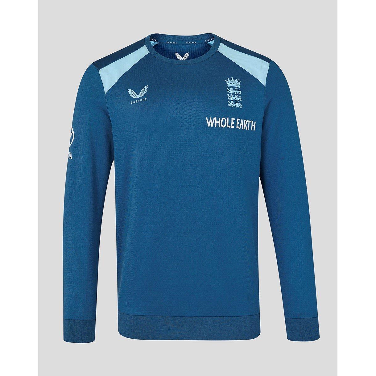 Castore Men's 26/27 England Cricket Jumper - Ensign/Airyblue - M