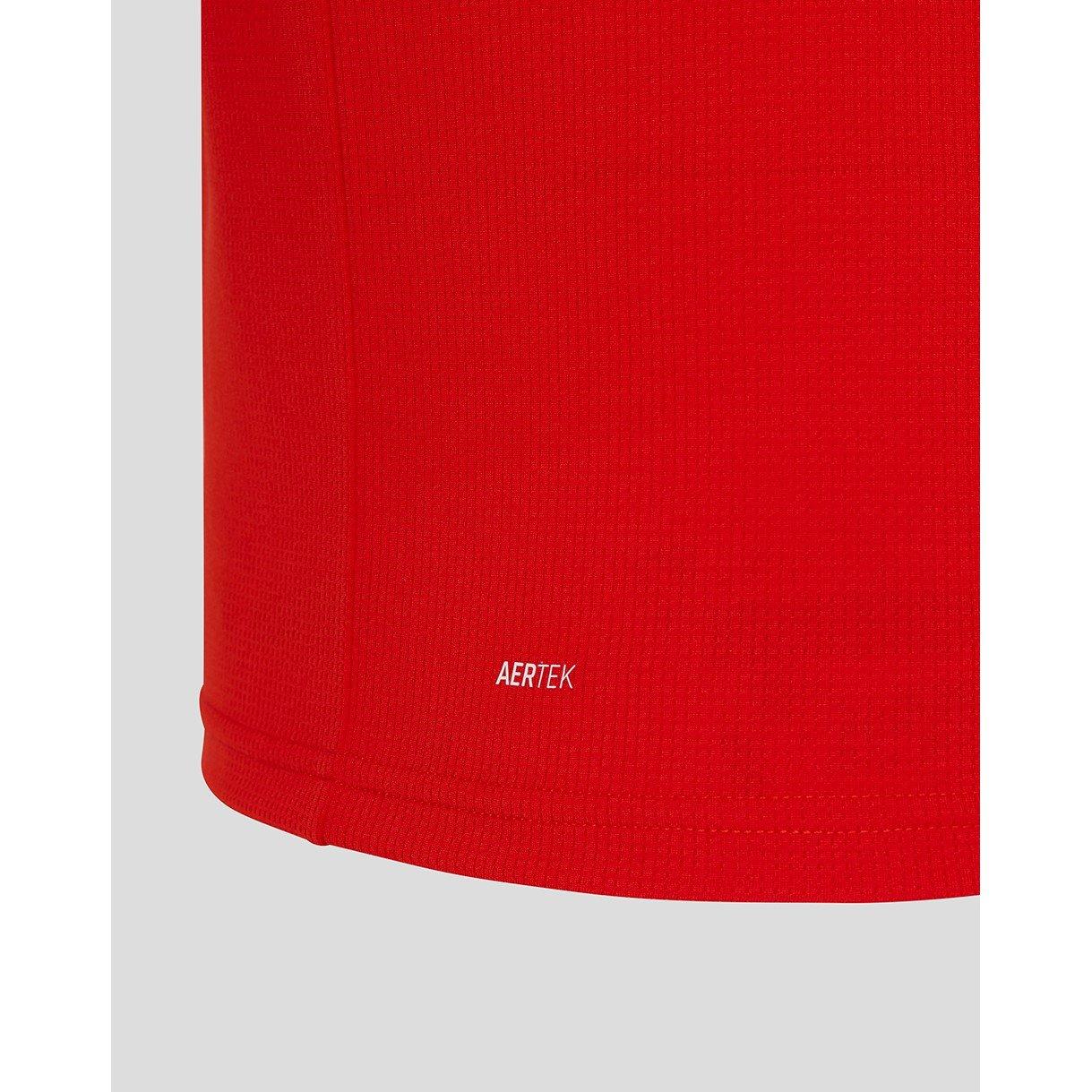 FryRed/PrnBlue - Castore - Mens 26/27 England Cricket T20 Long Sleeve Shirt - 3