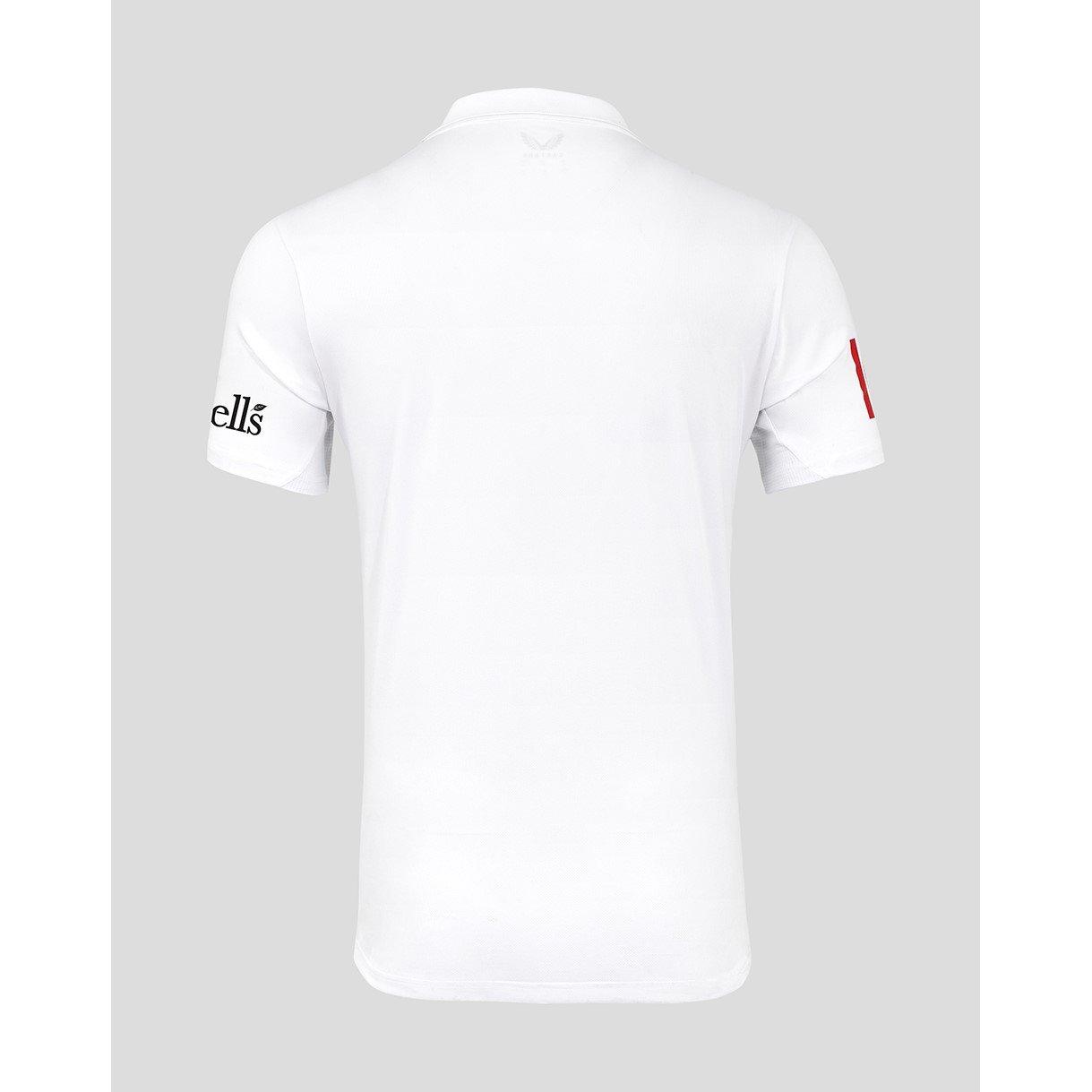 Blanc - Castore - Mens 26/27 England Cricket Test Shirt - 2