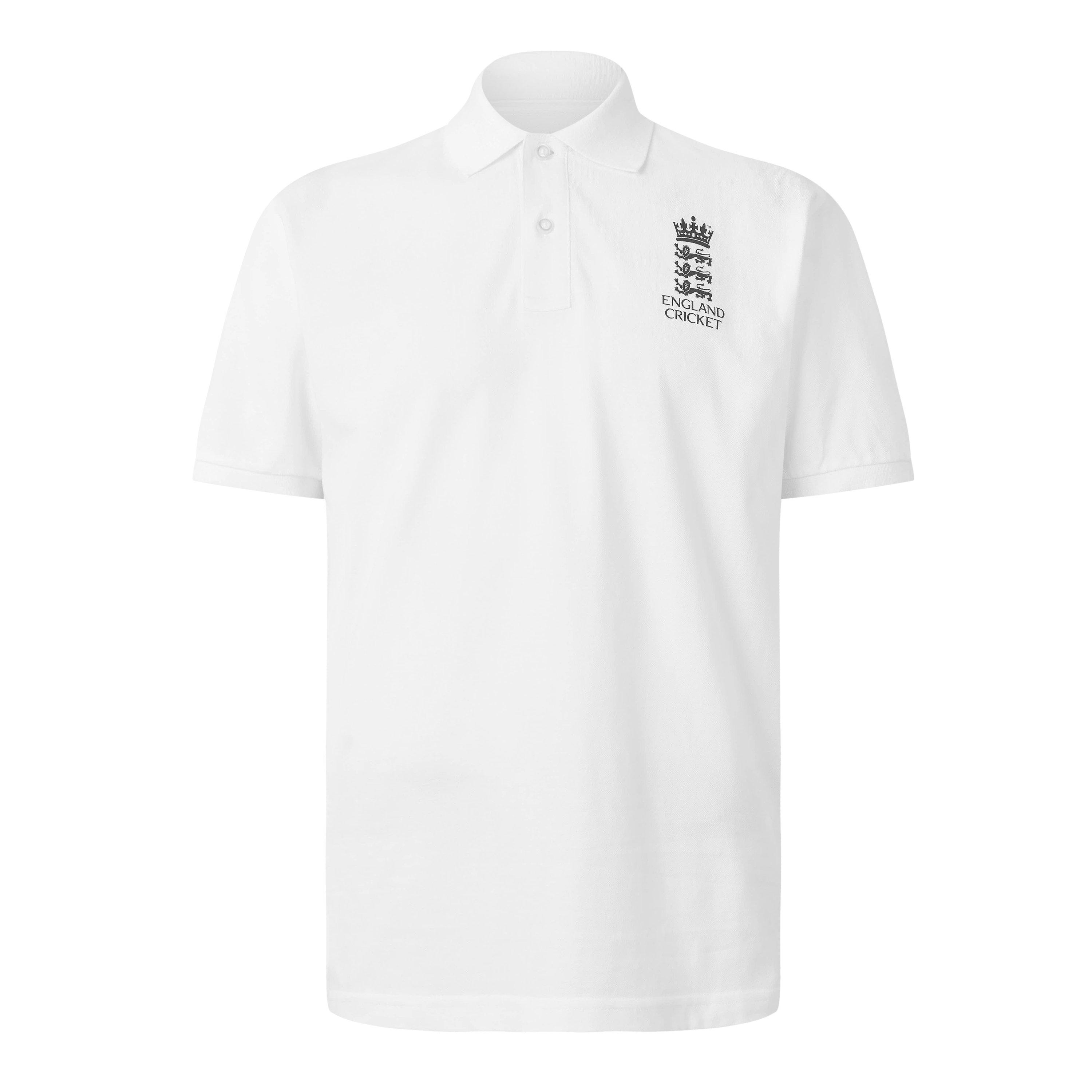 White - Castore - Men's Cricket Polo Shirt - 1