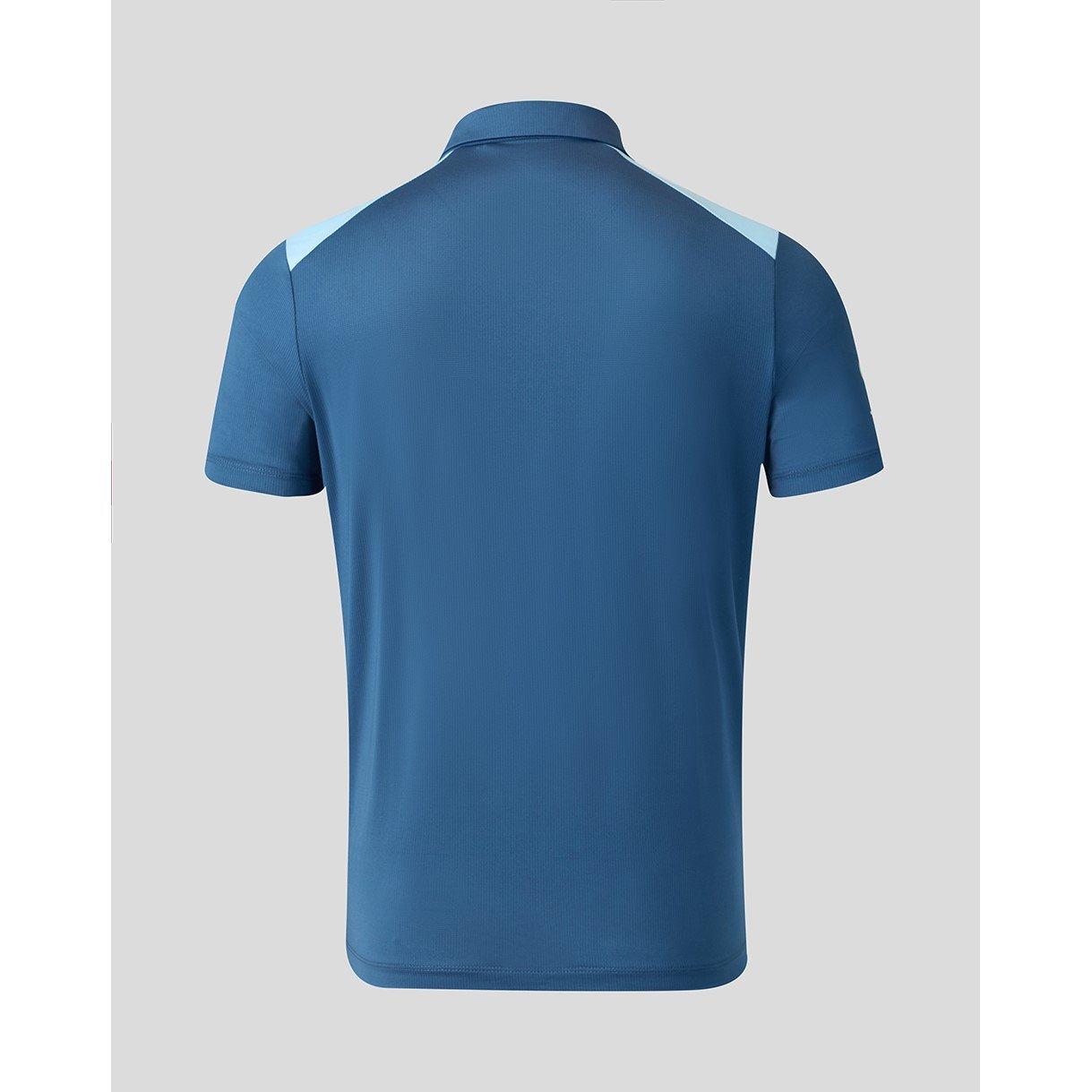 Ensign/AiryBlue - Castore - Men's Cricket Polo Shirt - 2