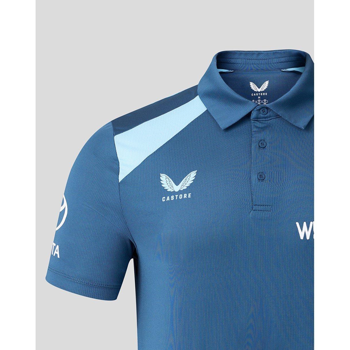 Ensign/AiryBlue - Castore - Men's Cricket Polo Shirt - 4