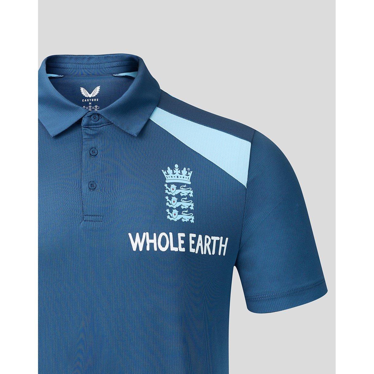 Ensign/AiryBlue - Castore - Men's Cricket Polo Shirt - 5