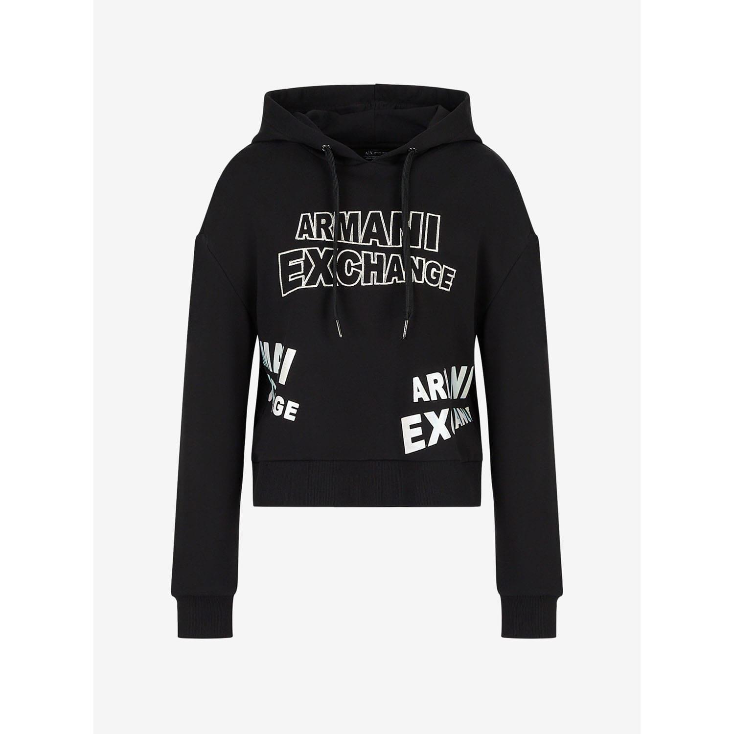 Black - Armani Exchange - Pullover Hoodie