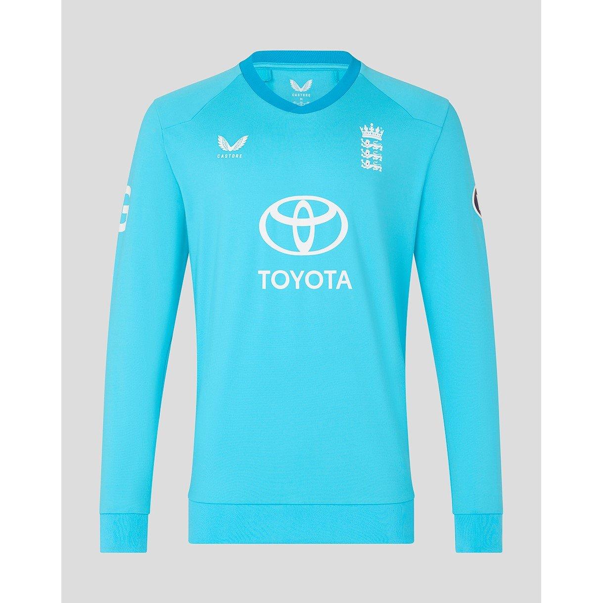 Castore Men's 26/27 England Cricket Odi Jumper - Airy Blue - XL