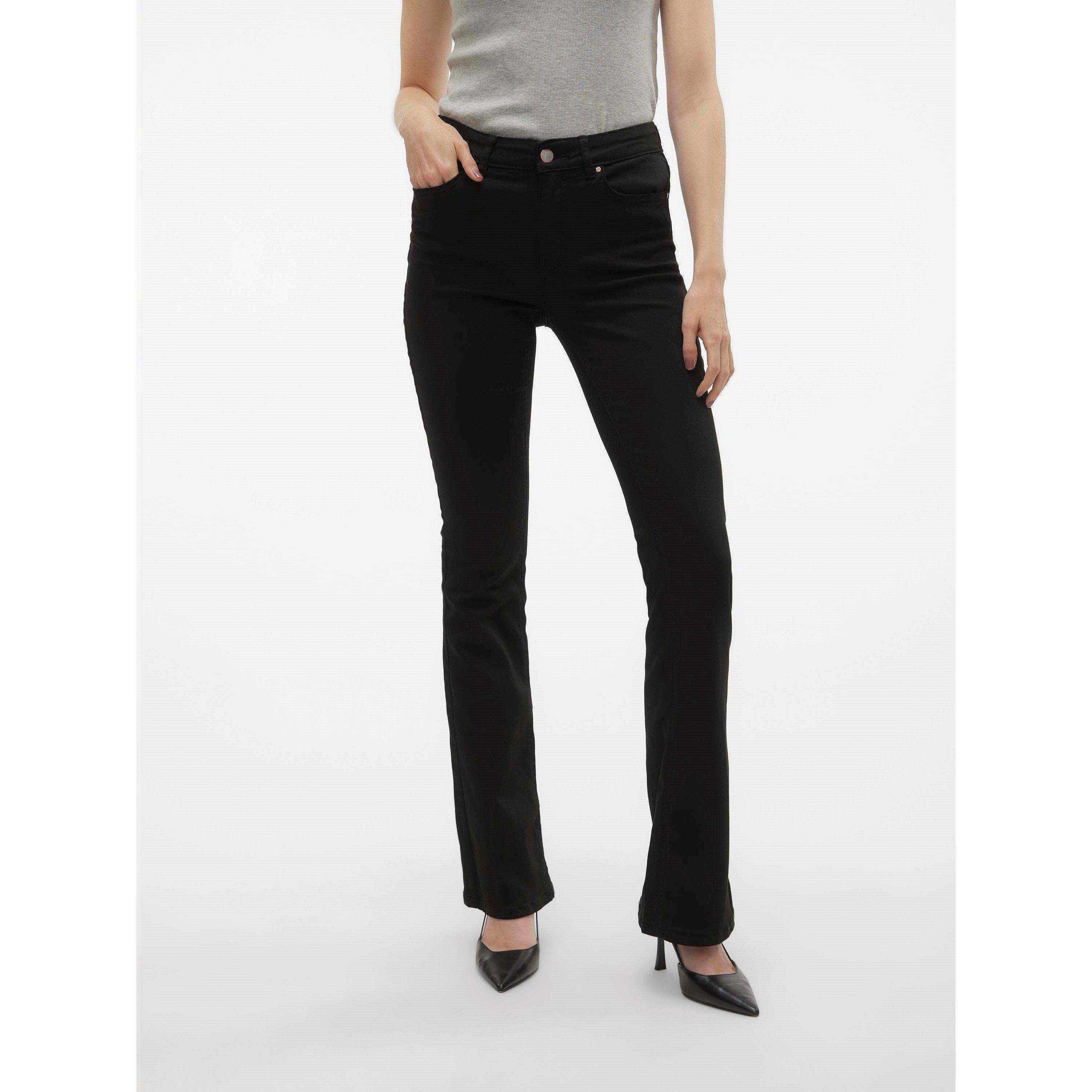 Schwarz - Vero Moda - LI140 Flared Jn Ld62 - 3