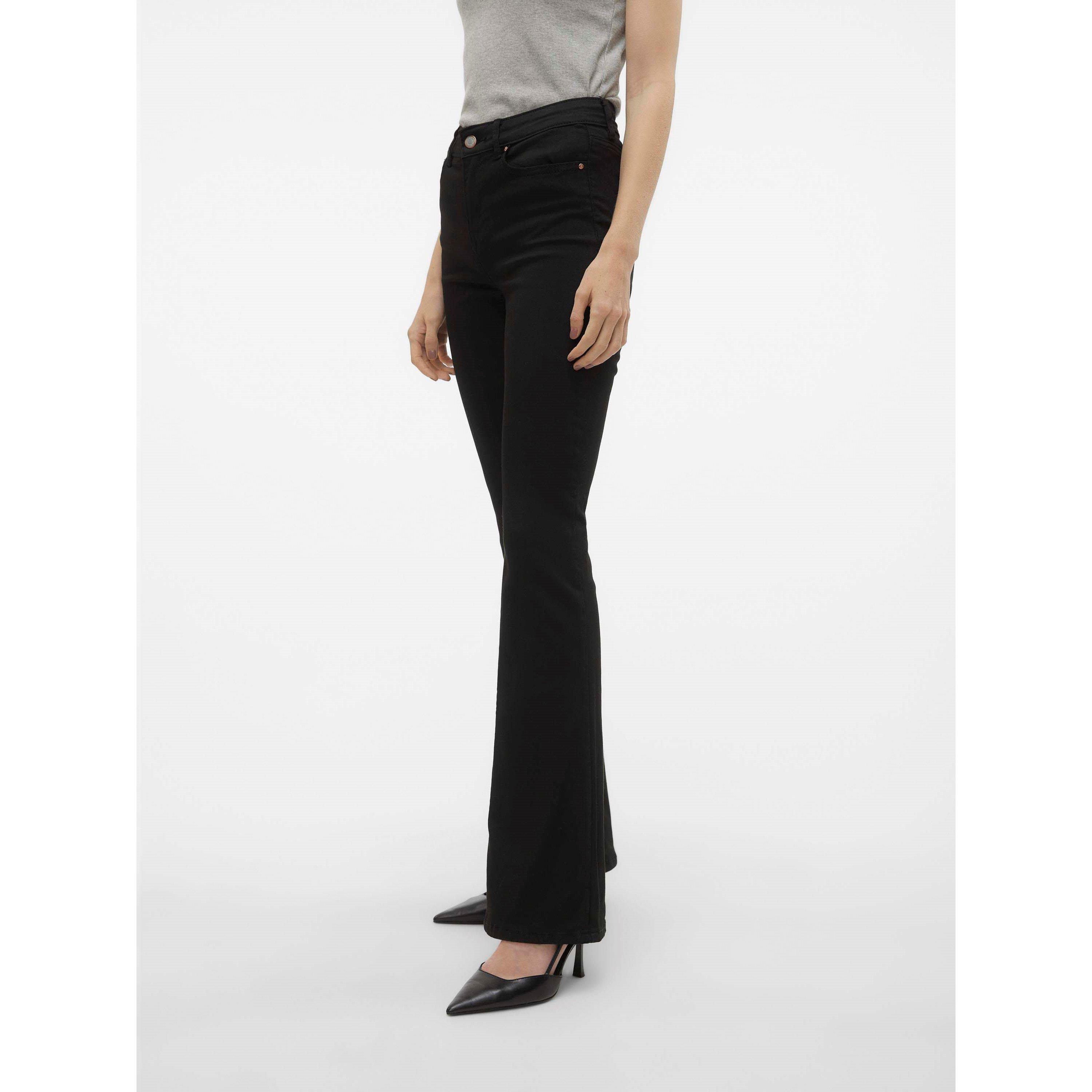 Schwarz - Vero Moda - LI140 Flared Jn Ld62 - 5