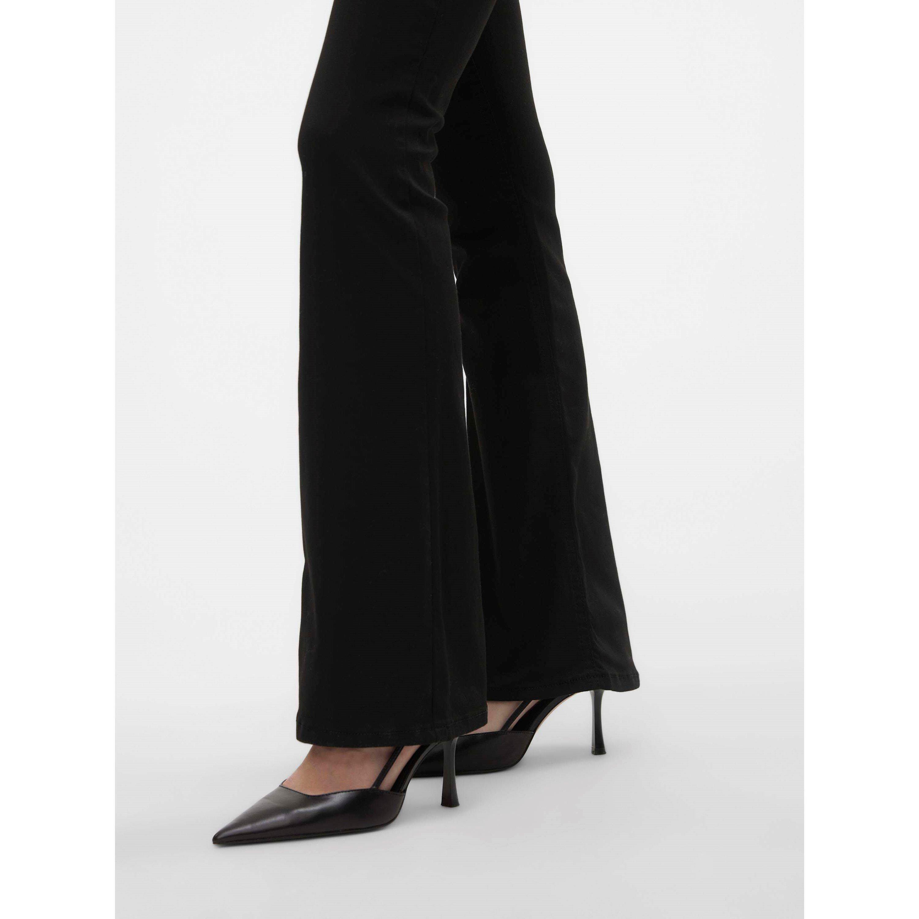 Schwarz - Vero Moda - LI140 Flared Jn Ld62 - 6