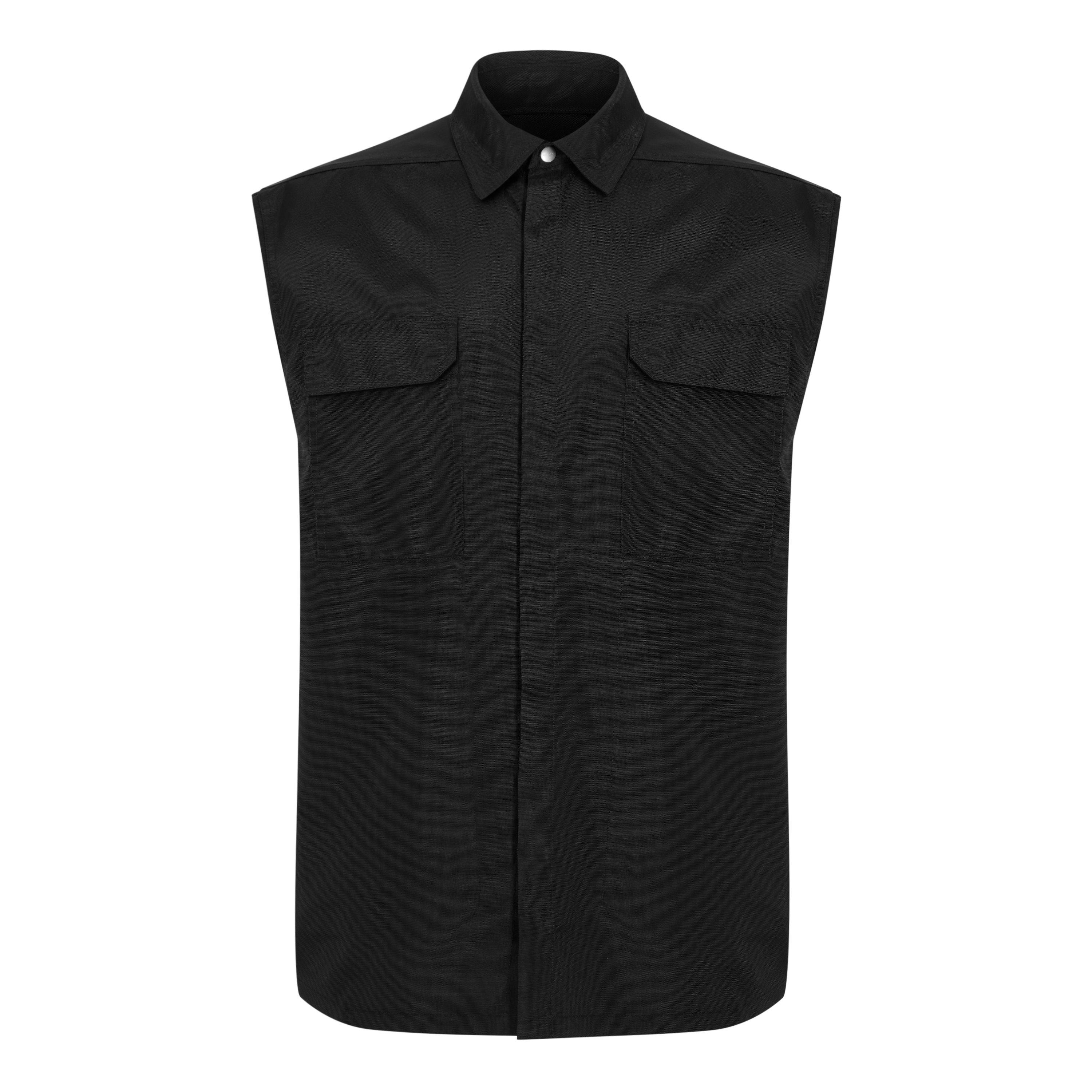Black - Rick Owens - Men's Jumbo Sleeveless Shirt - 1