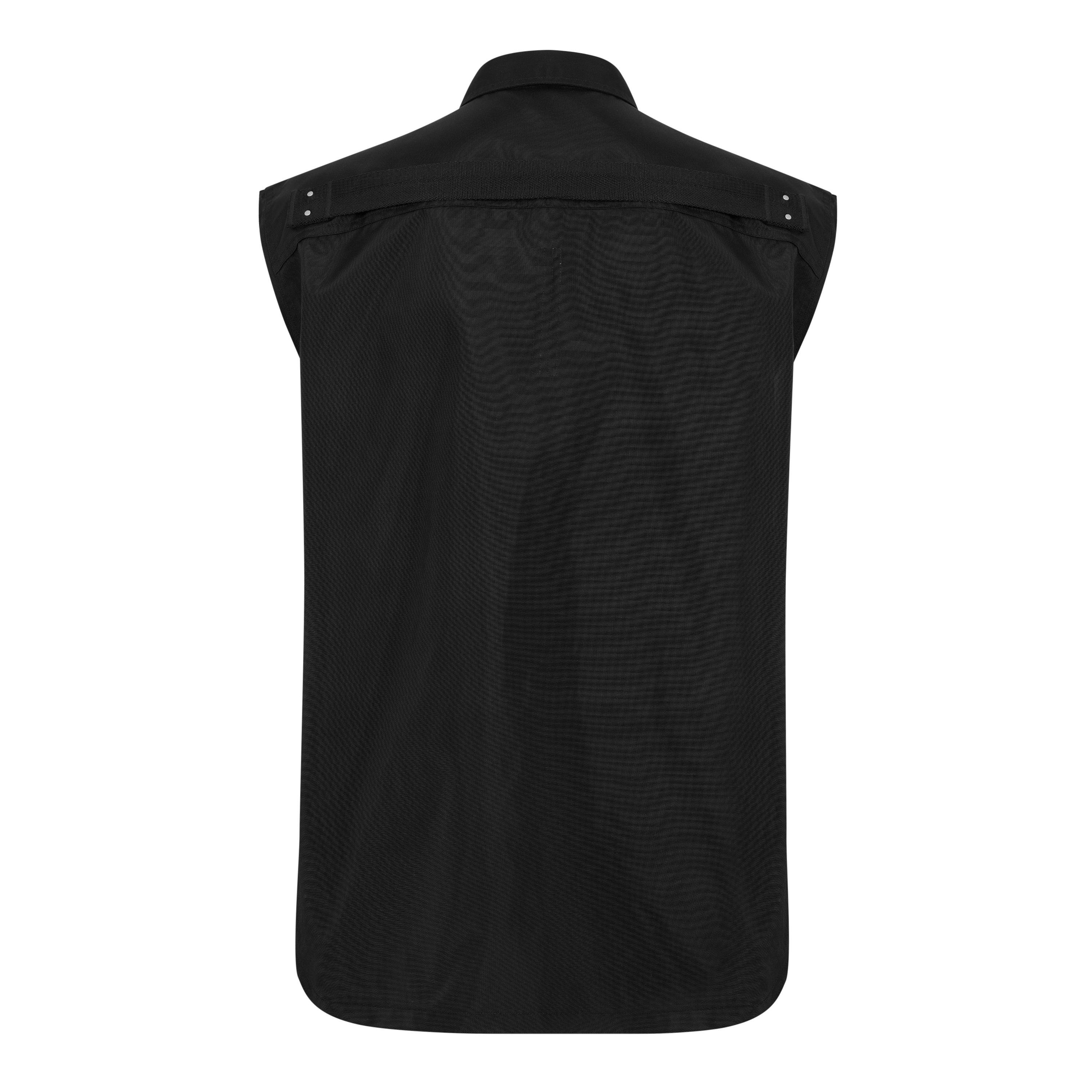 Black - Rick Owens - Men's Jumbo Sleeveless Shirt - 2
