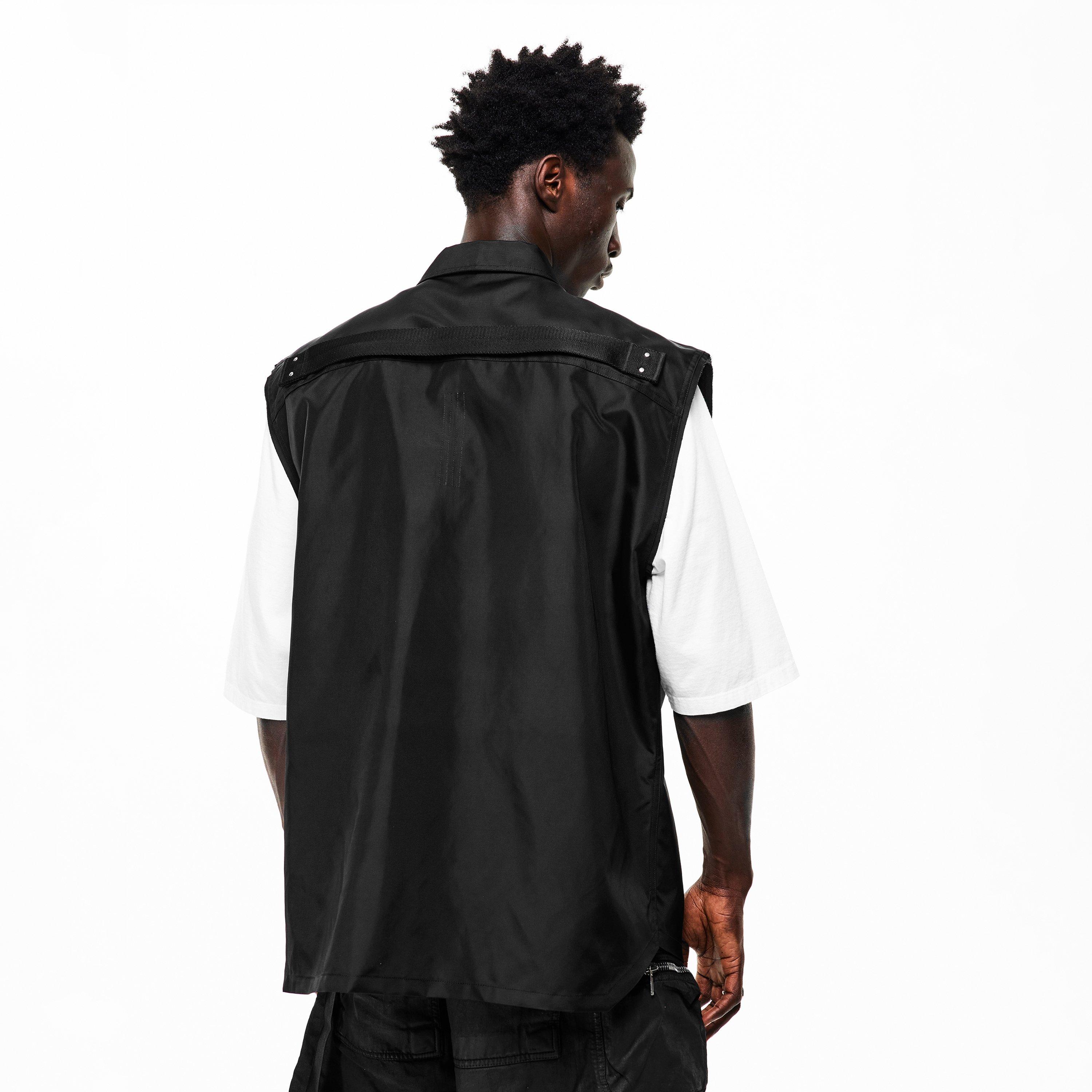 Black - Rick Owens - Men's Jumbo Sleeveless Shirt - 4