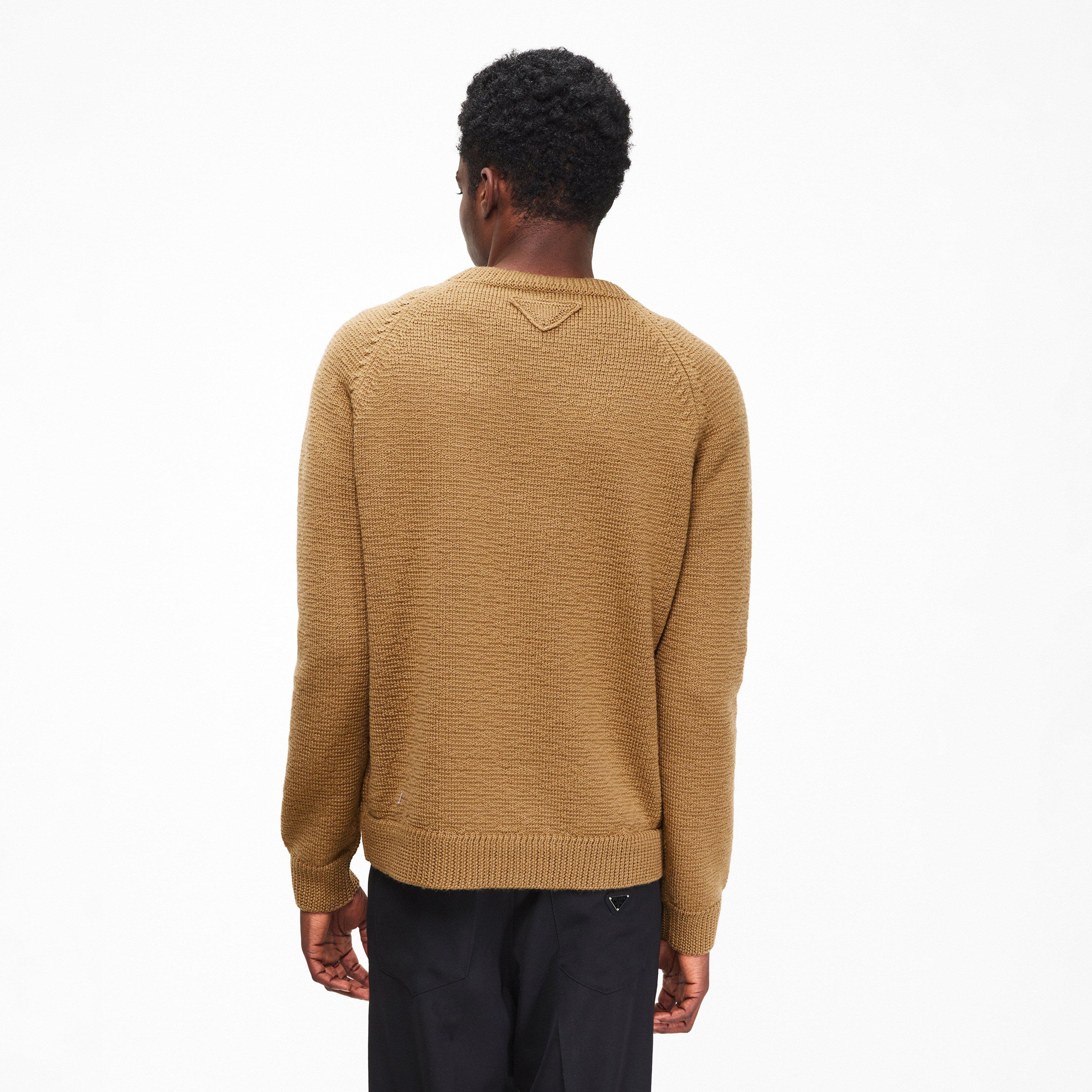 Carmello - Prada - Men's Logo Crew Neck Jumper - 4