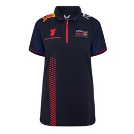 Castore Red Bull Polo Top Womens