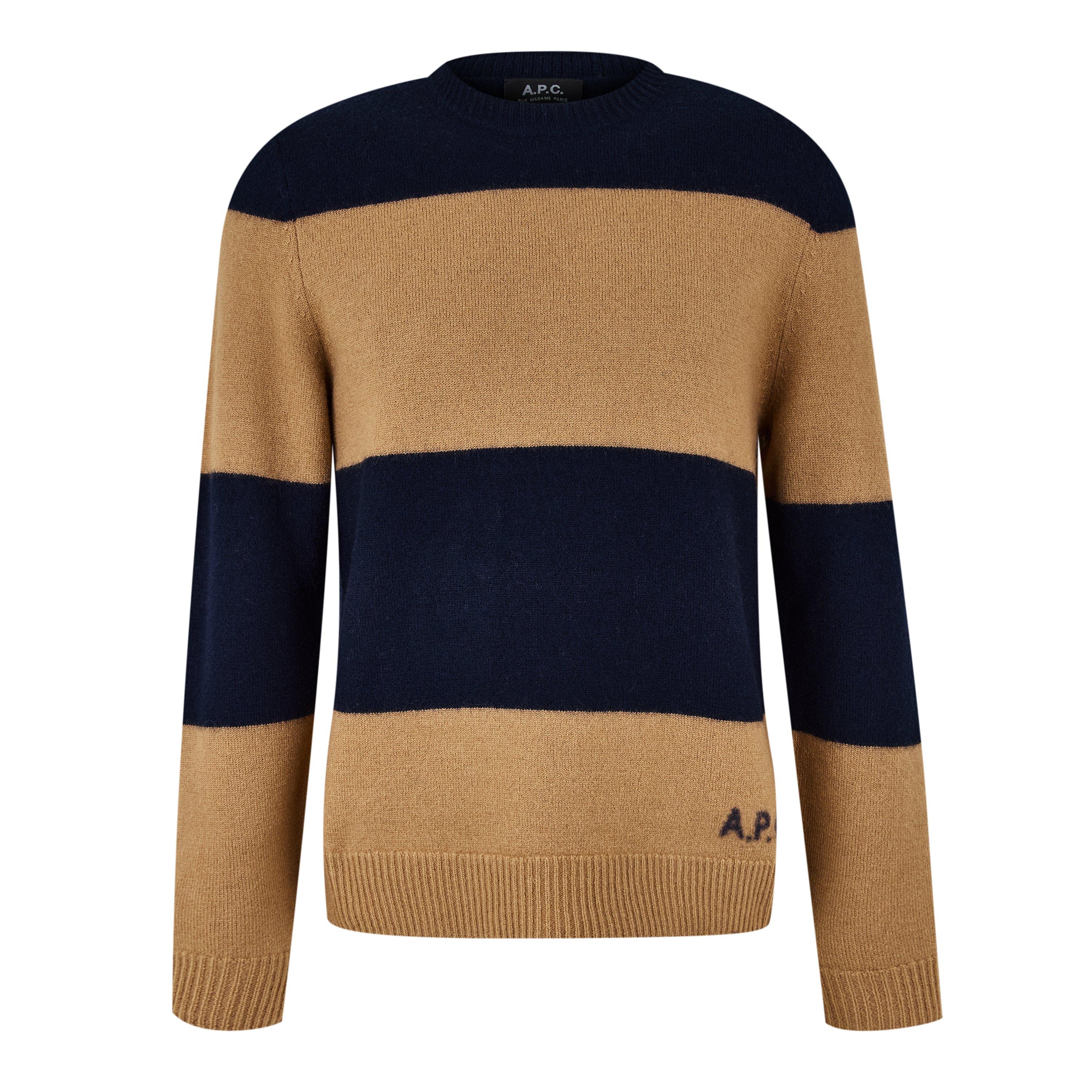APC | Men's Edwardo Crew Neck Jumper | Flannels
