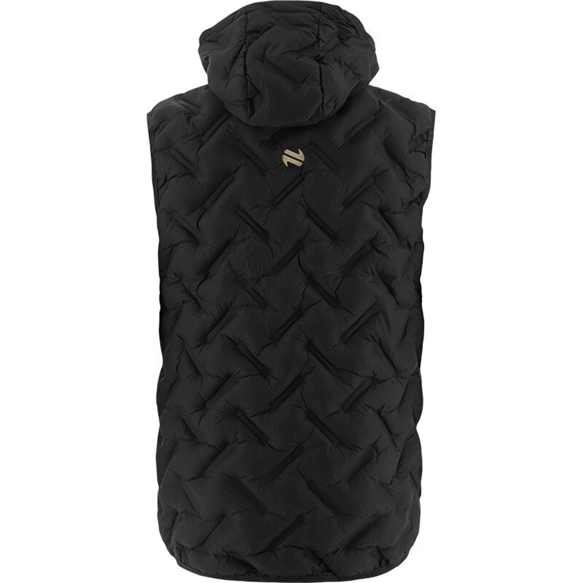 Blk/Tomato/Sand - ONeills - Weston Galway Hooded Zip Collar Gilet - 2