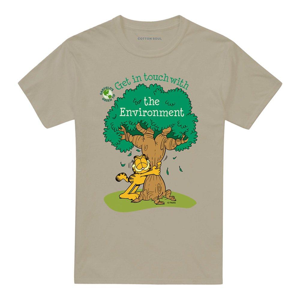 Yellow - Garfield - Garfield Get In Touch T Shirt Sand - 4
