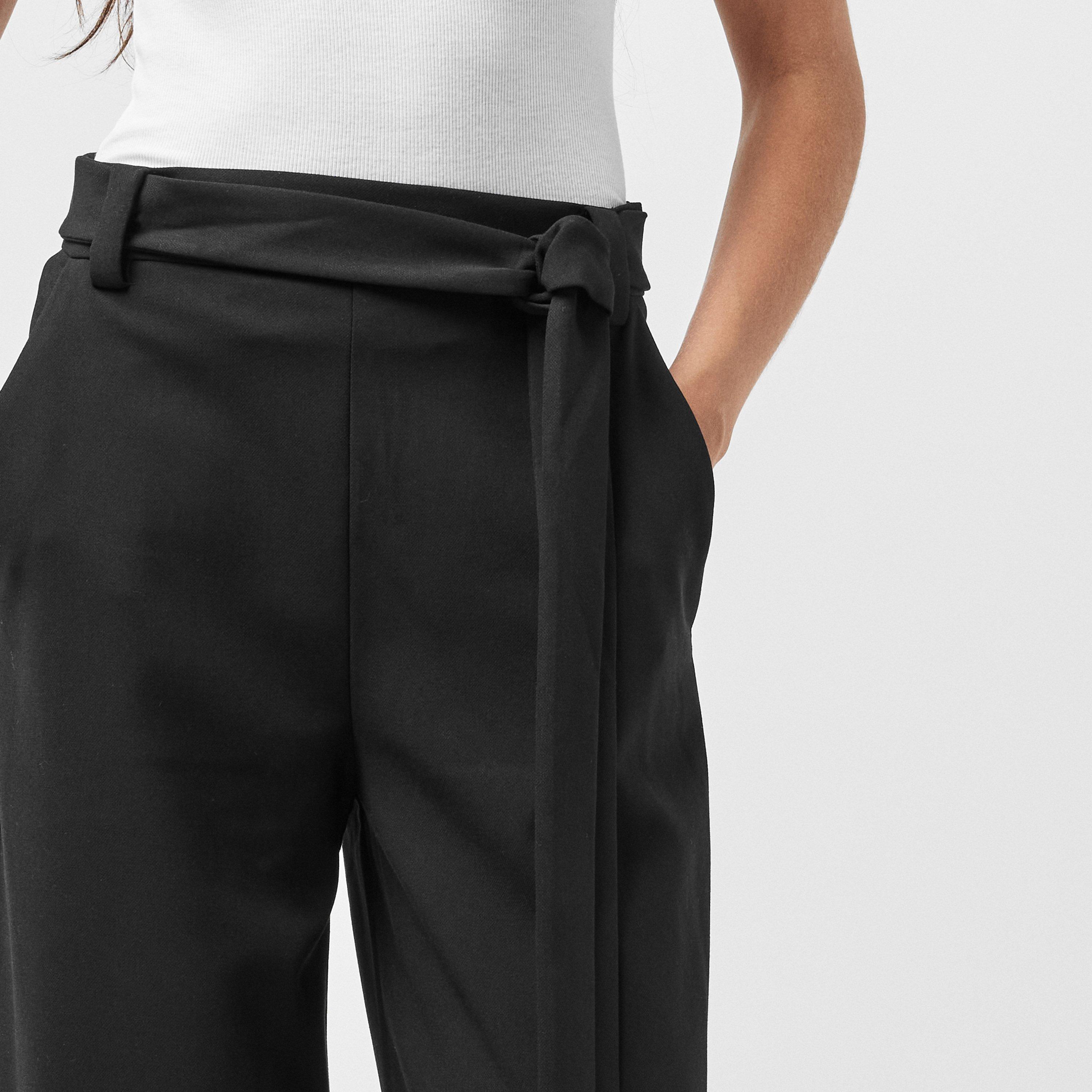 Black - French Connection - Women's Palazzo Trousers - 5