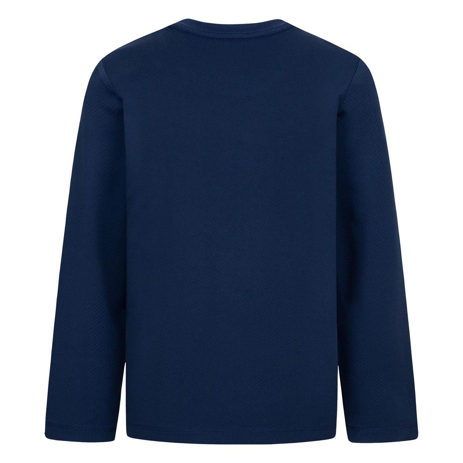 Navy - Nike - Dri-Fit Swoosh Bicolor T-Shirt - 2