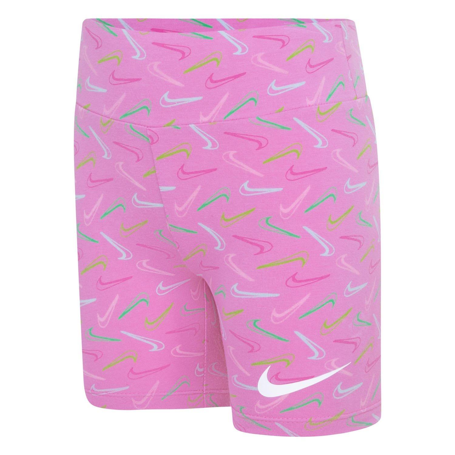 Blue - Nike - Swoosh Logo Bike Shorts - 1